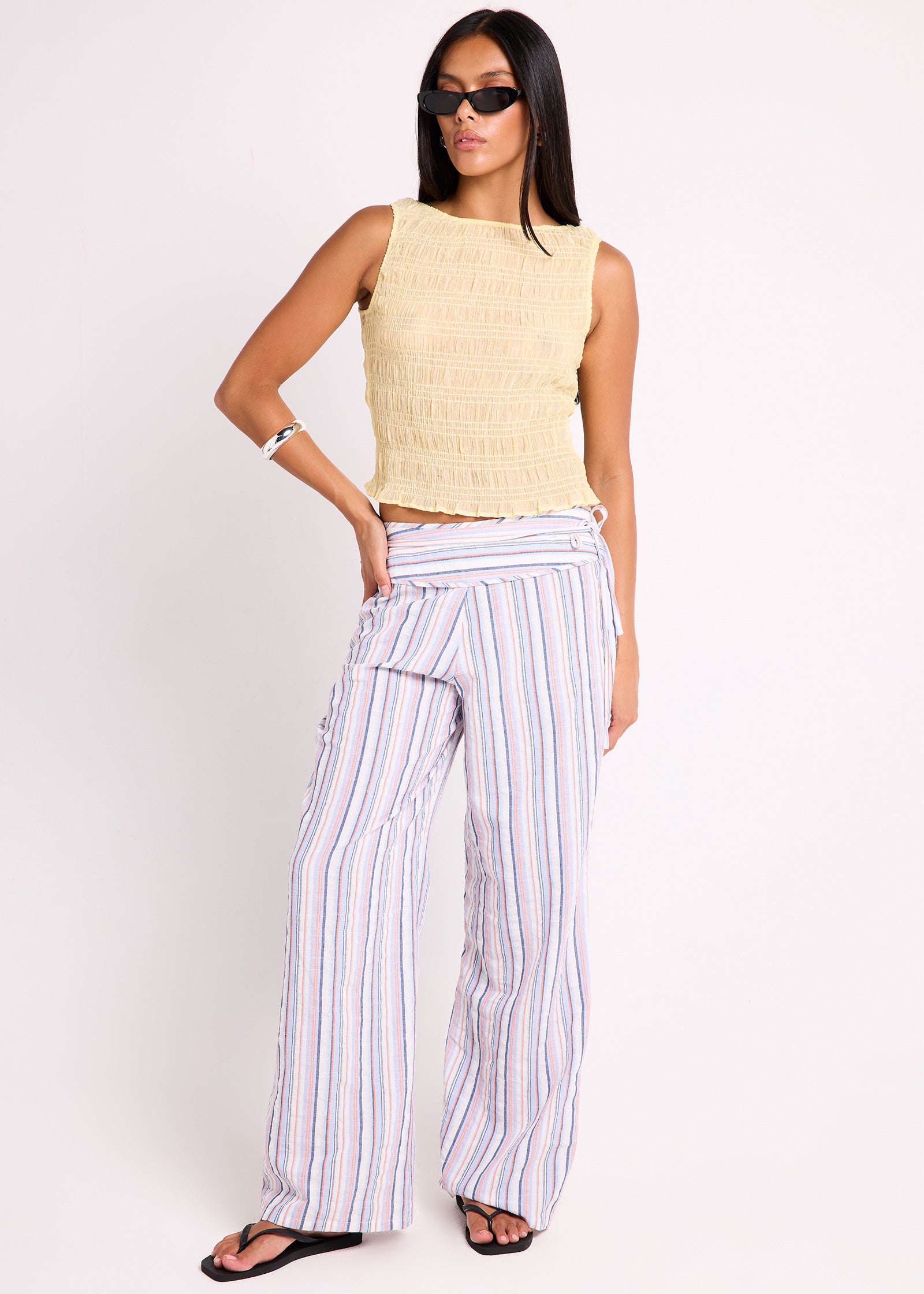Salina Stripe Pants BLUE STRIPE