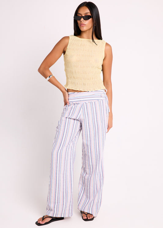 Salina Stripe Pants BLUE STRIPE