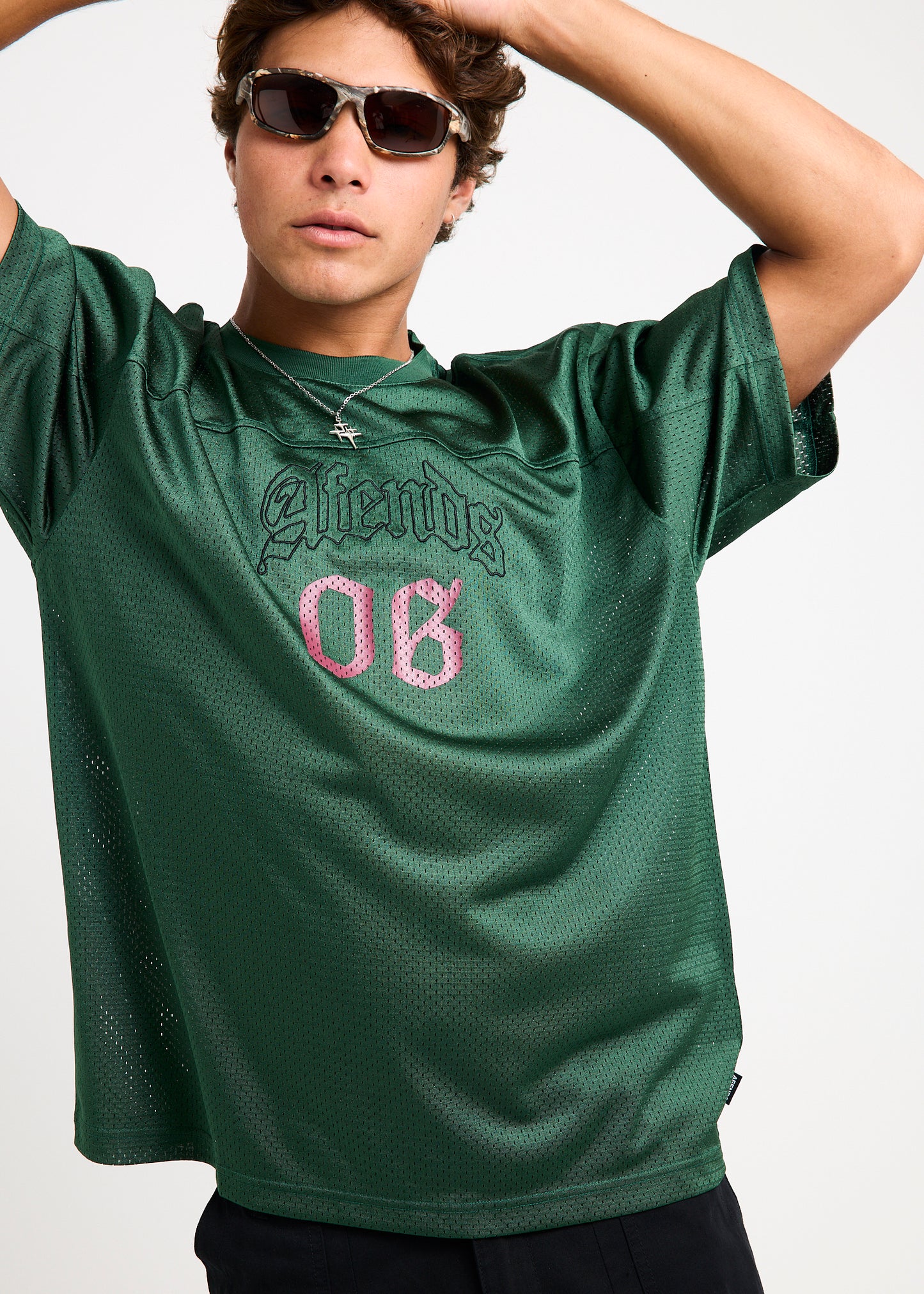 Zero Six Mesh Jersey Boxy T-Shirt