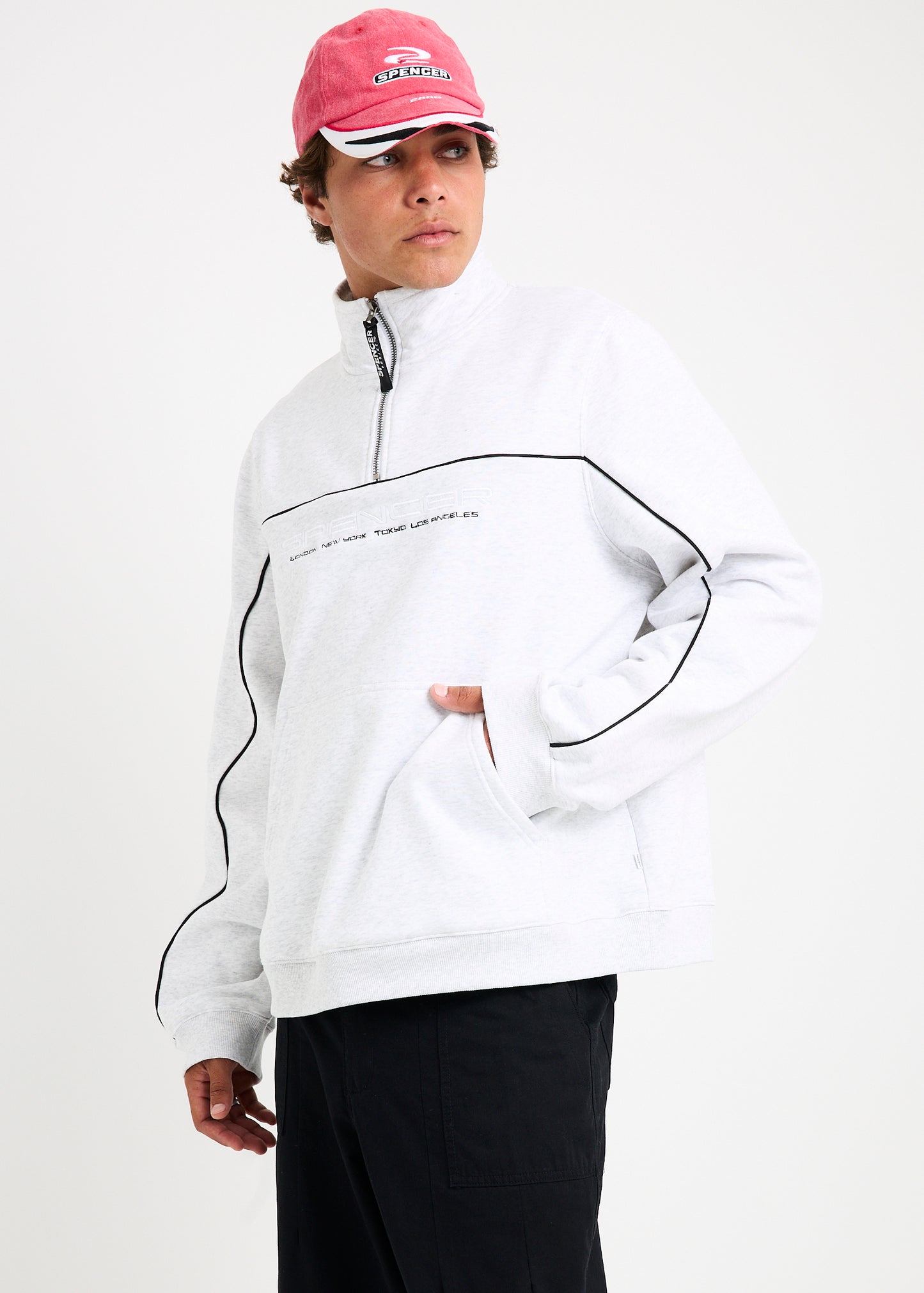 Industry Quarter Zip Jacket