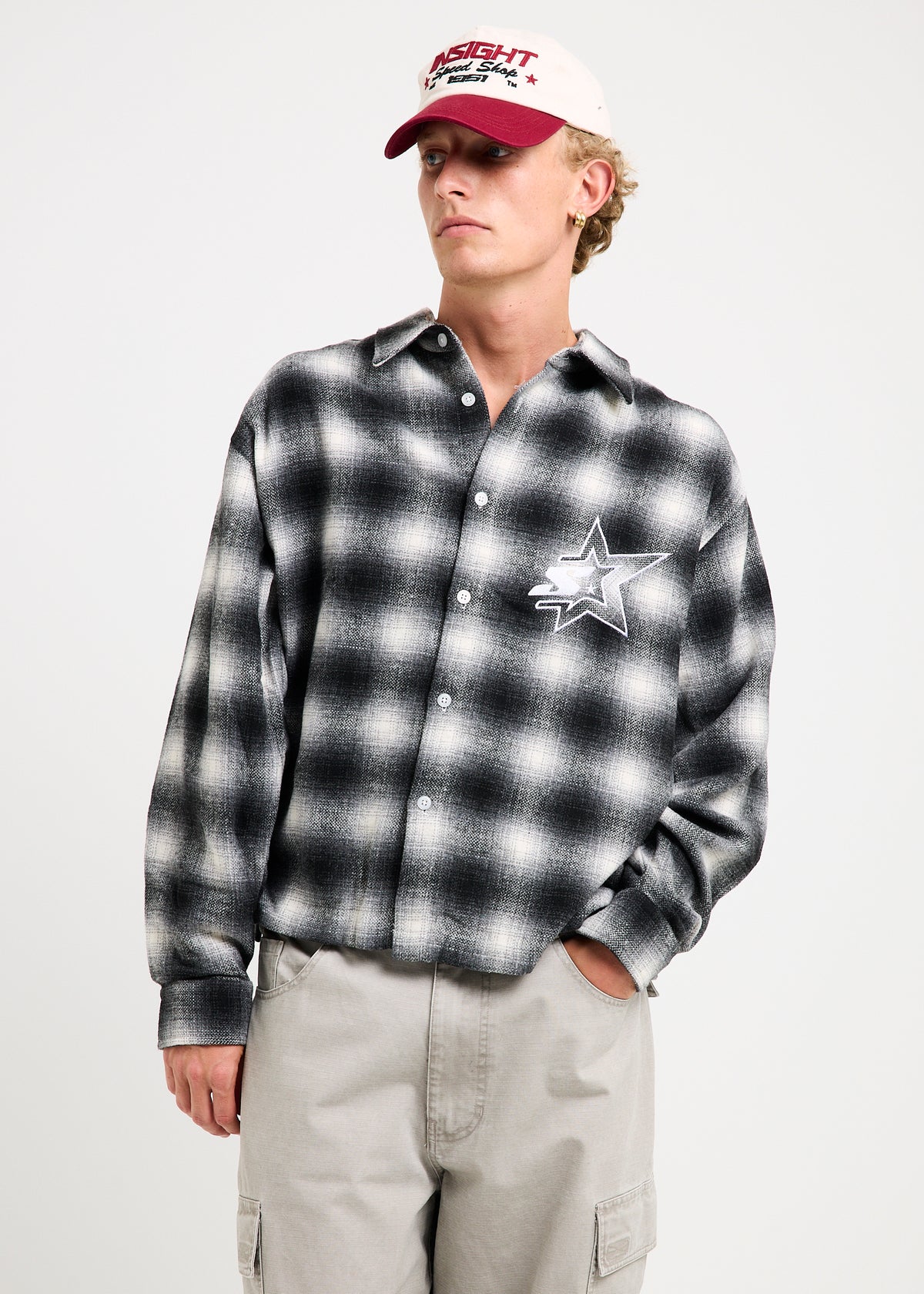 Trademark Long Sleeve Shirt GREY