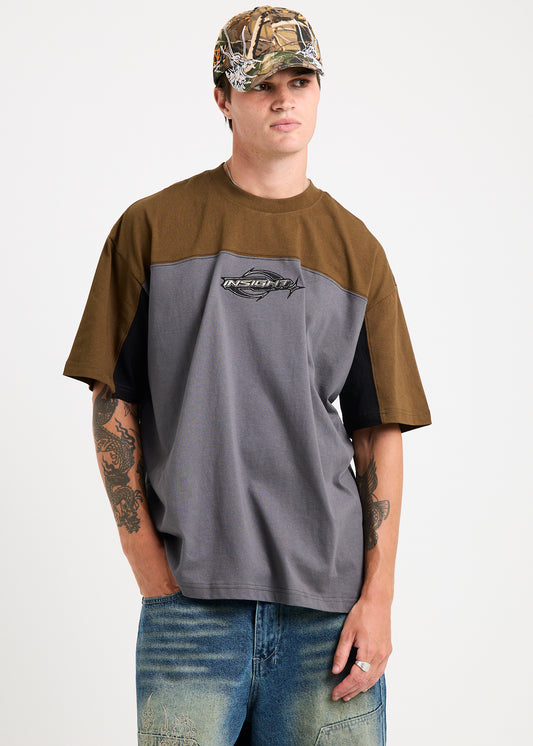 Saturn Y2K T-Shirt GREY