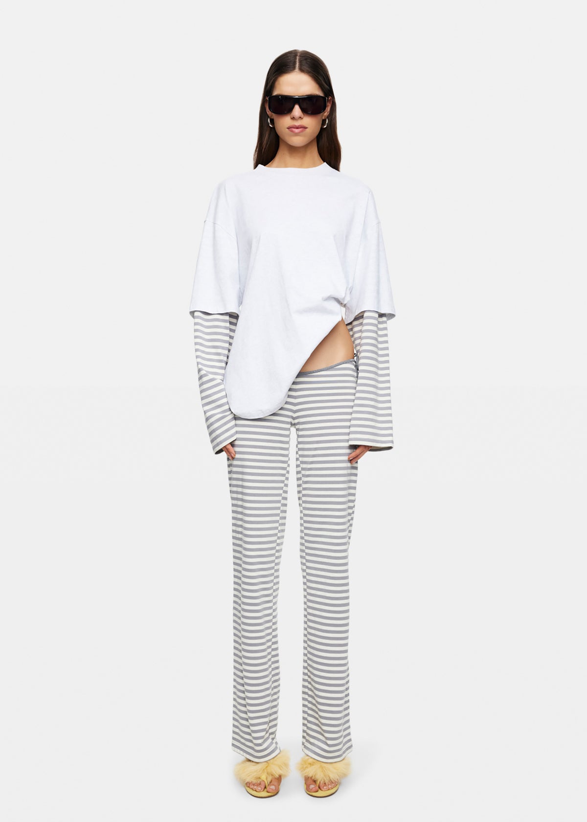 Bottega Shirt ASH STRIPE