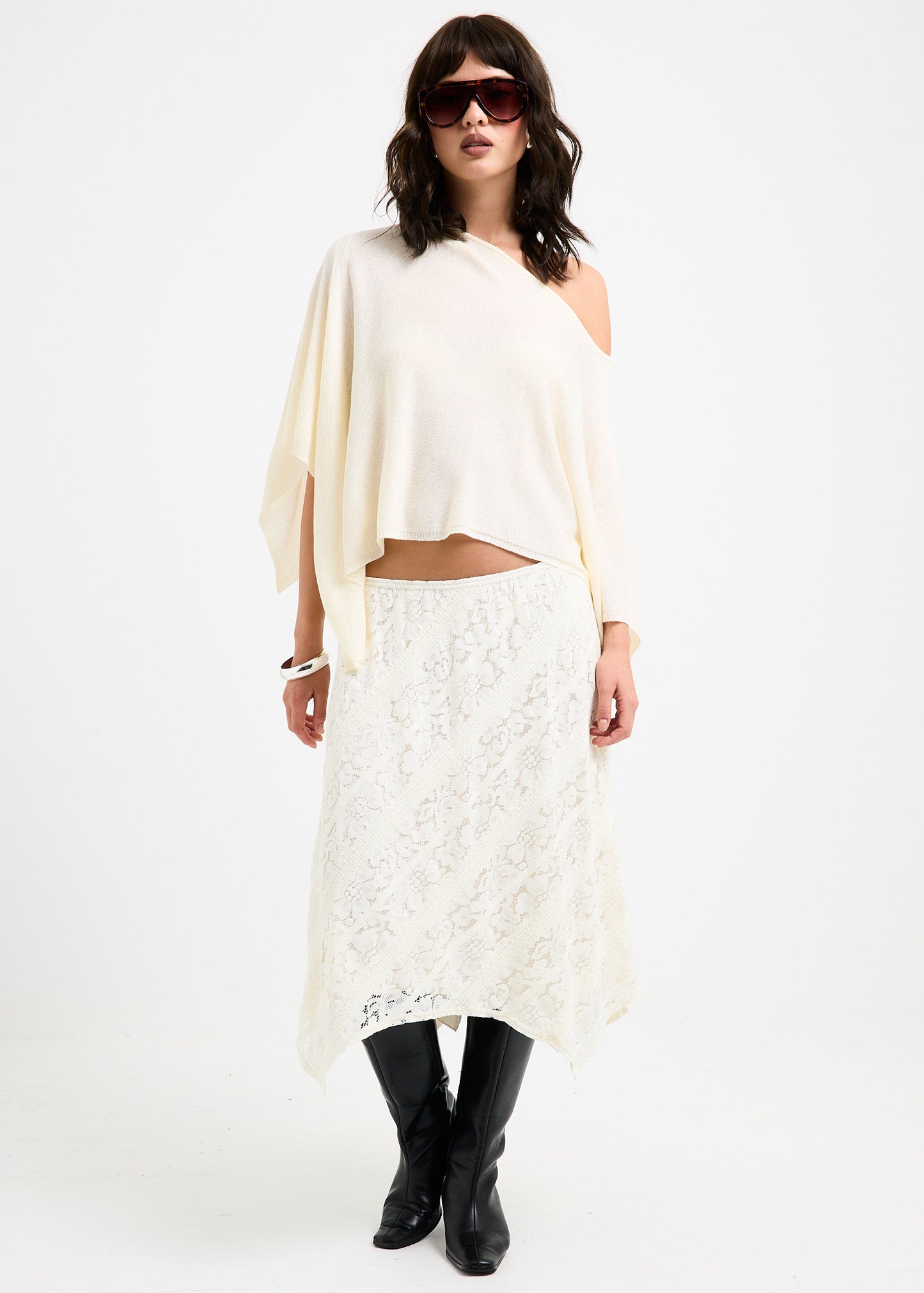 Amara Handkerchief Midi Skirt