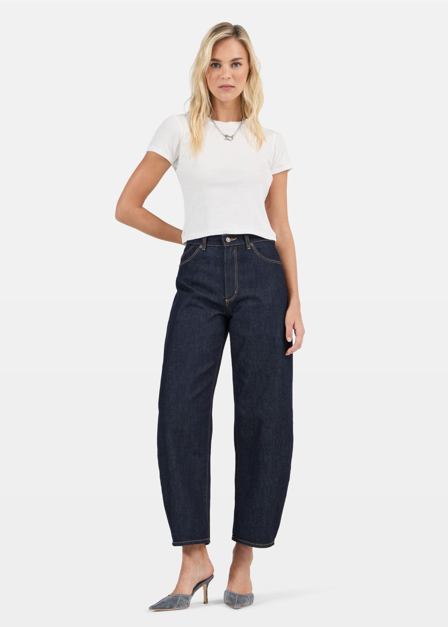 Gigi Barrel Denim Jeans