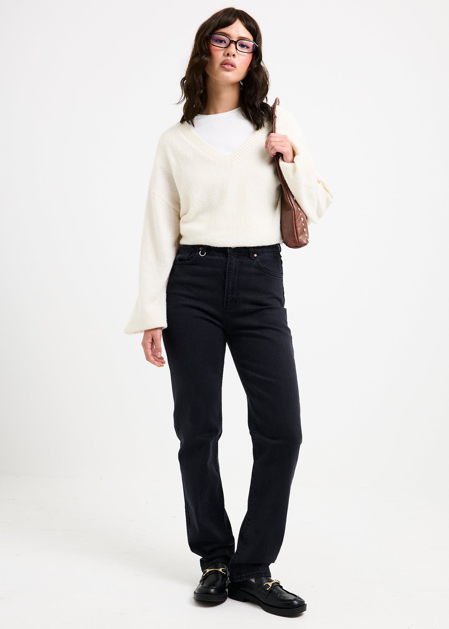 Nico Straight Denim Jeans