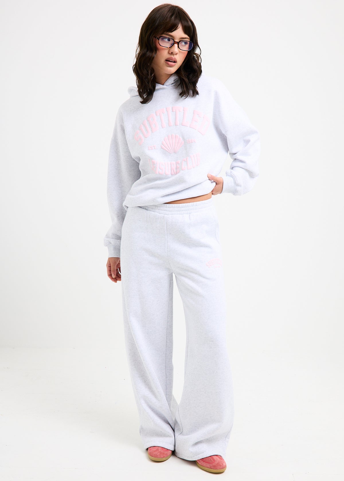 Manola Toggle Fleece Pants ECRU MARLE