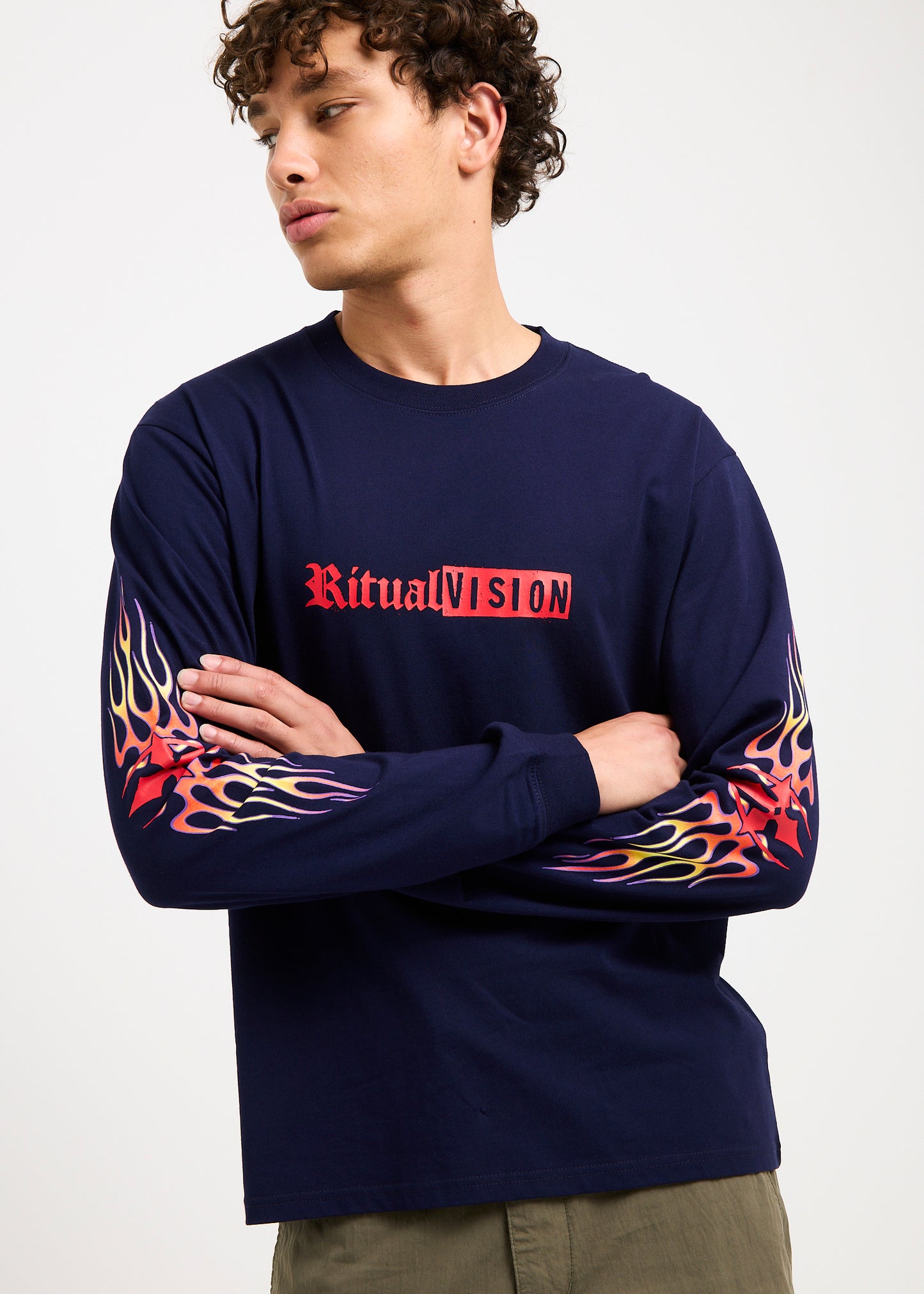 Flame Long Sleeve Tee