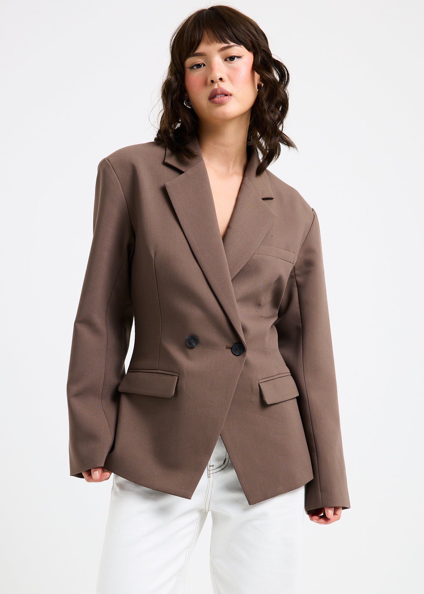 Aubrey Cinched Blazer