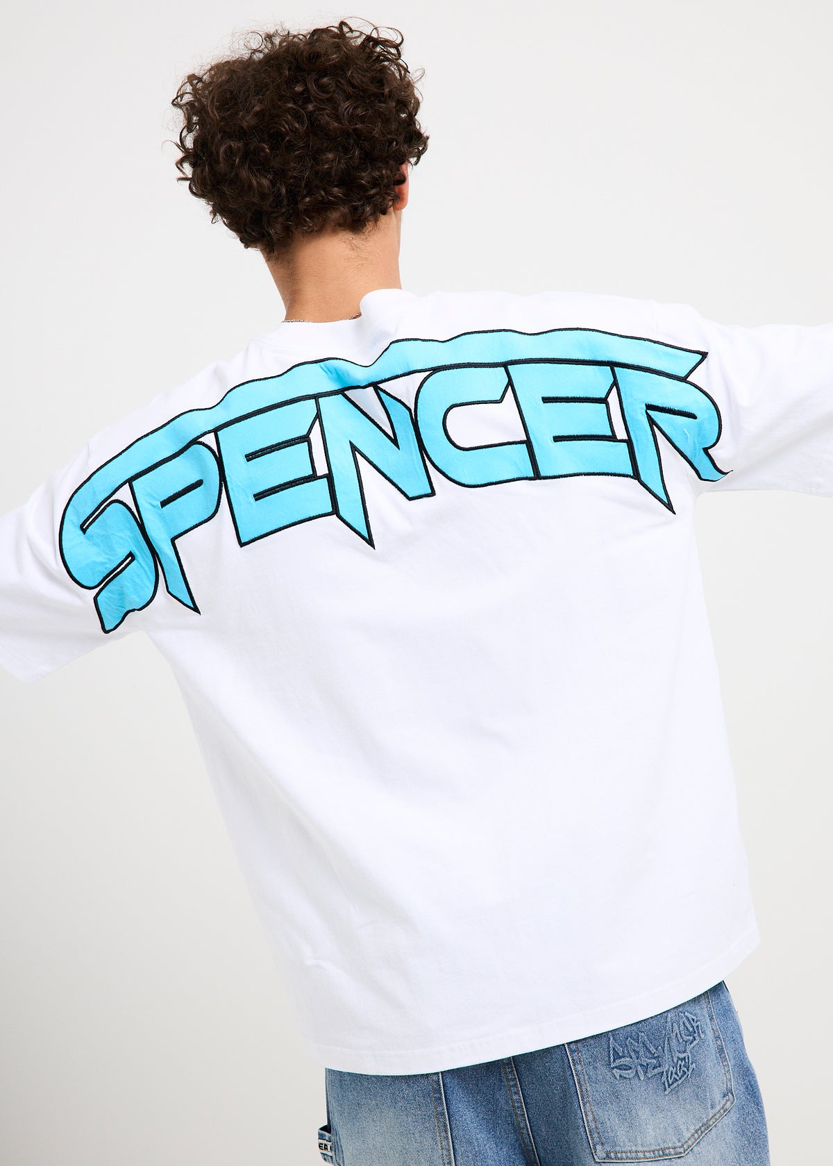 Street Block T-Shirt WHITE