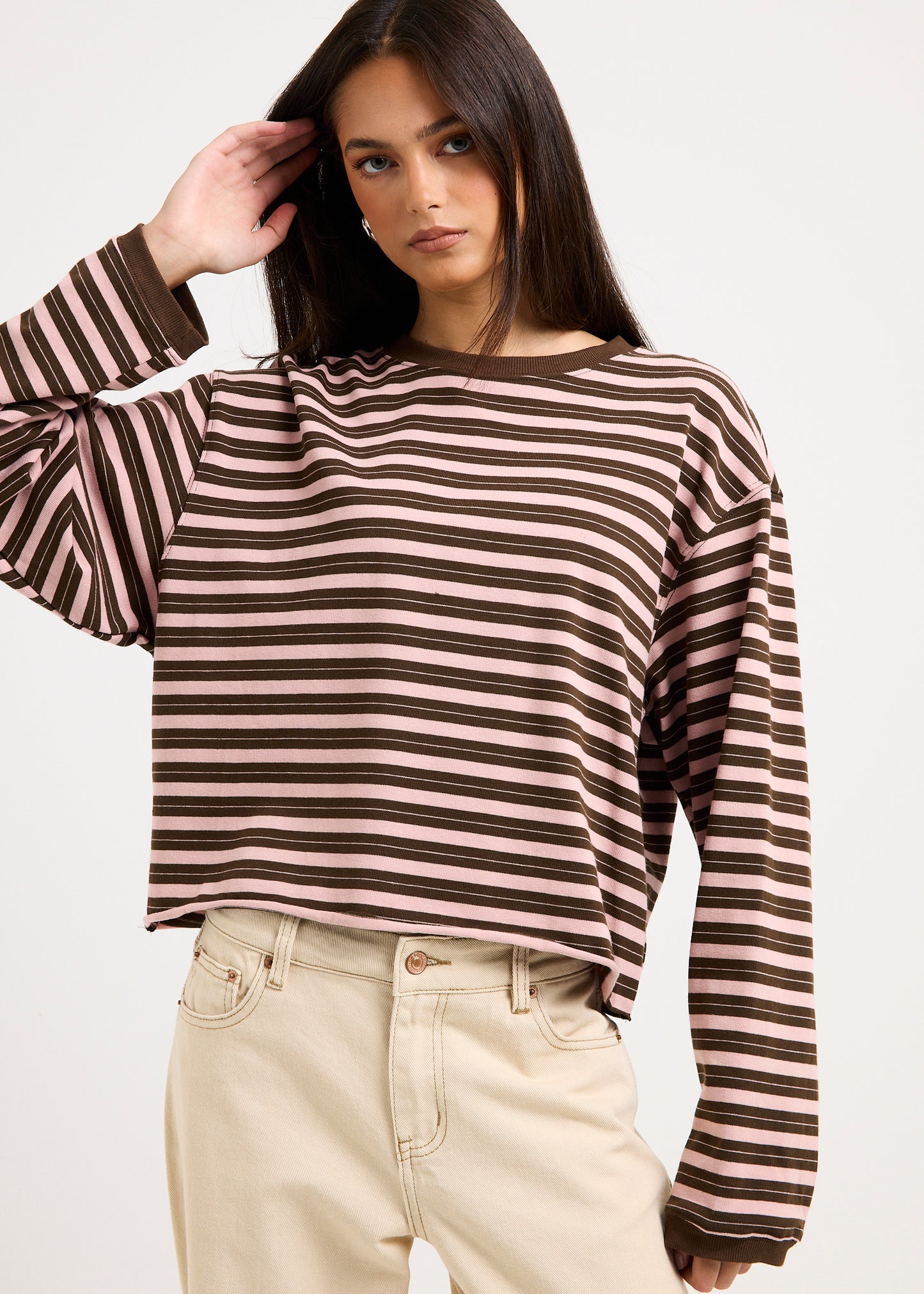 Long Sleeve Stripe Top