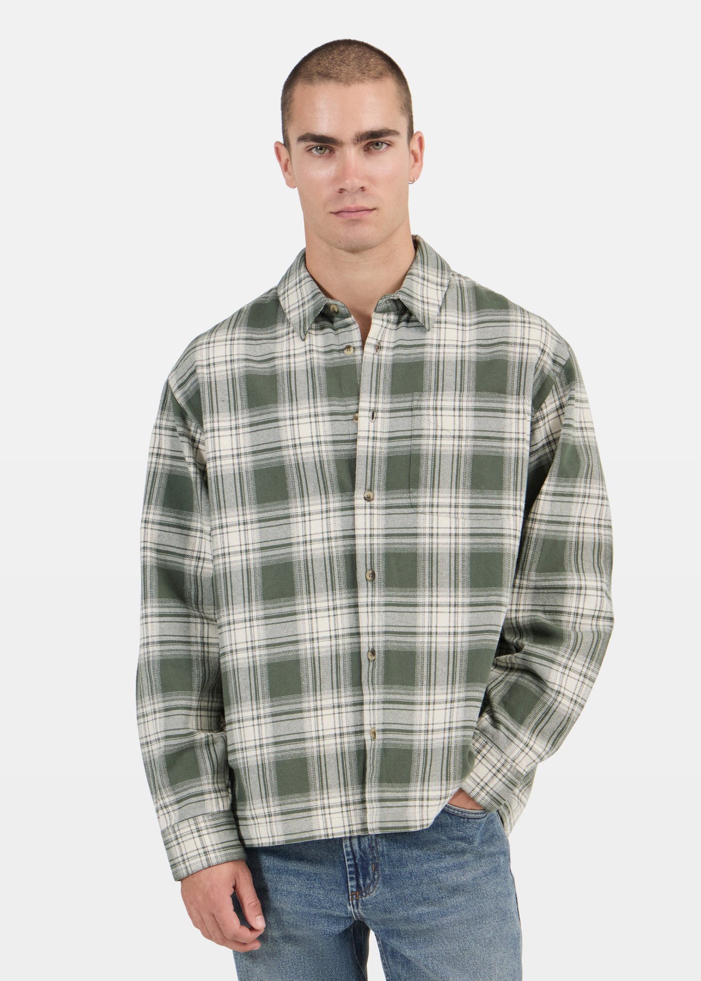 Campus Check Long Sleeve Shirt