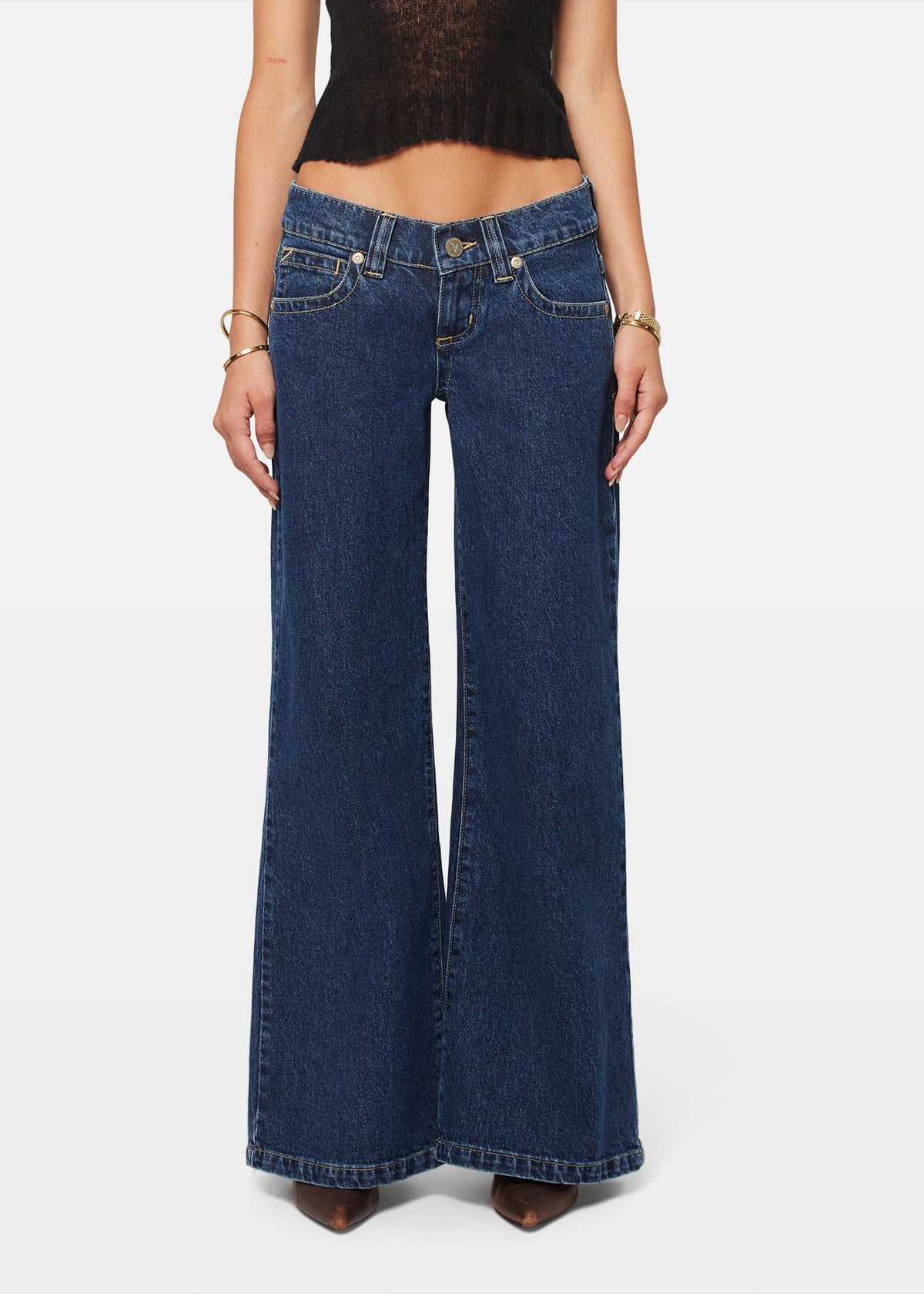 00 Super Low Wide Denim Jeans