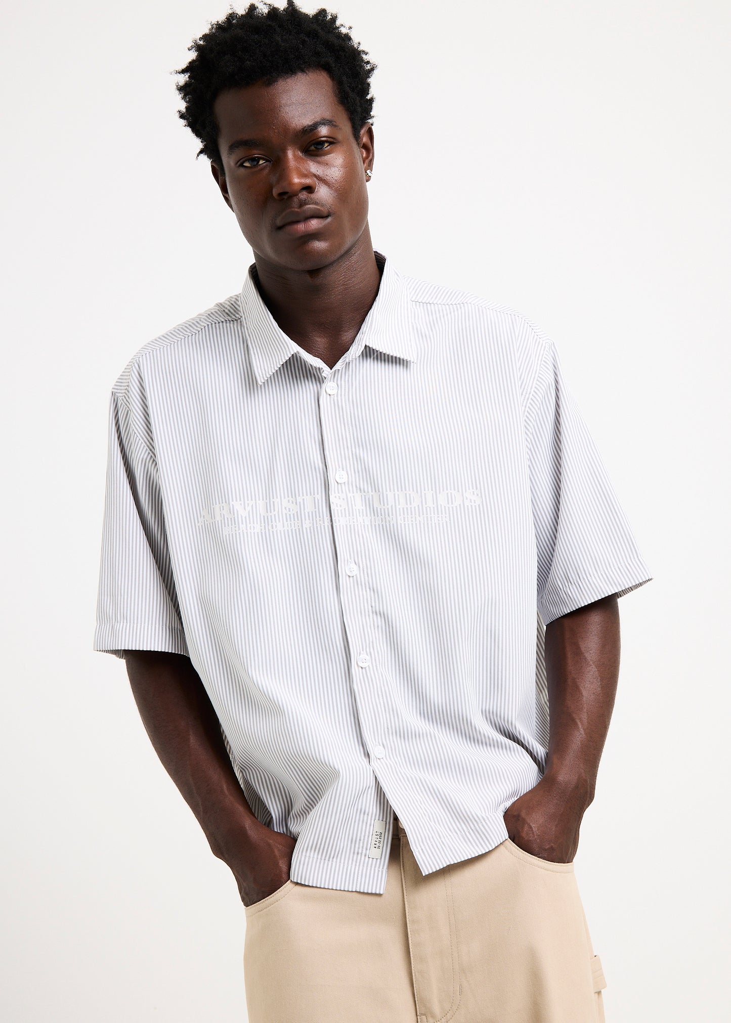 Everyday Cropped Short Sleeve Shirt