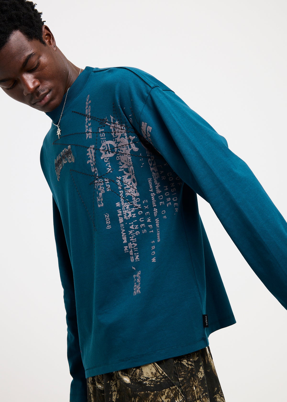 Hotashe Long Sleeve Tee NAVY