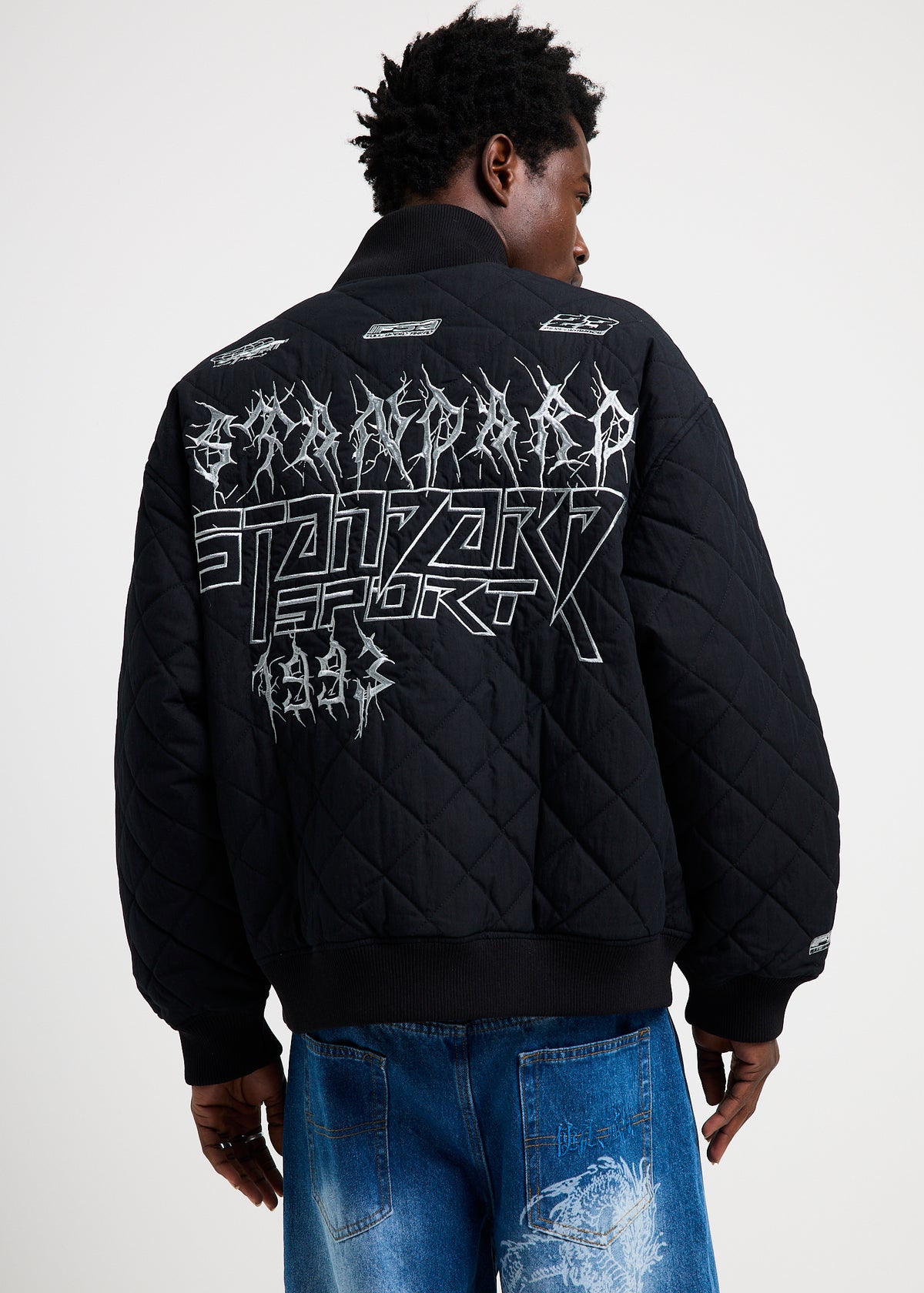 Velocity Bomber Jacket BLACK