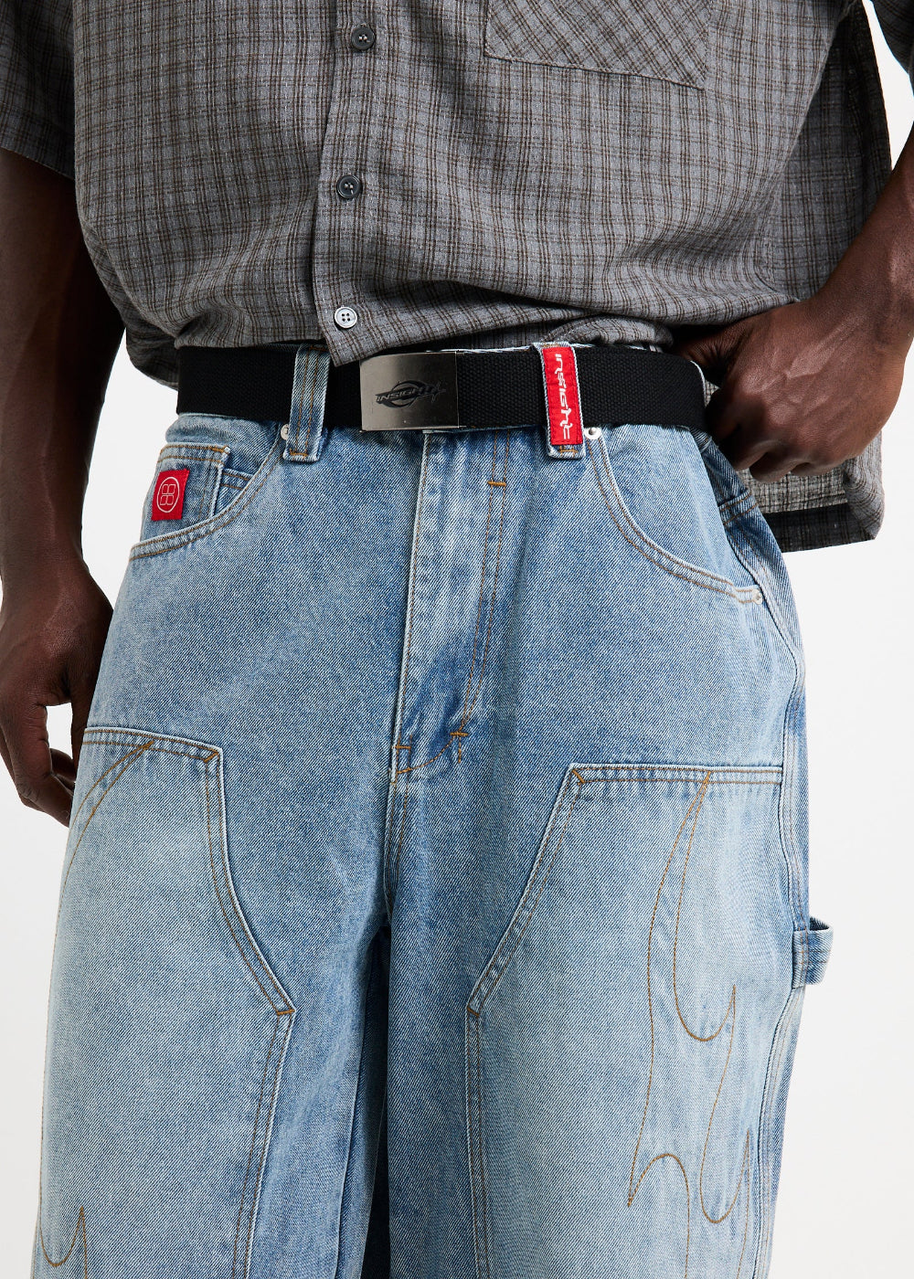 Logo Canvas Belt