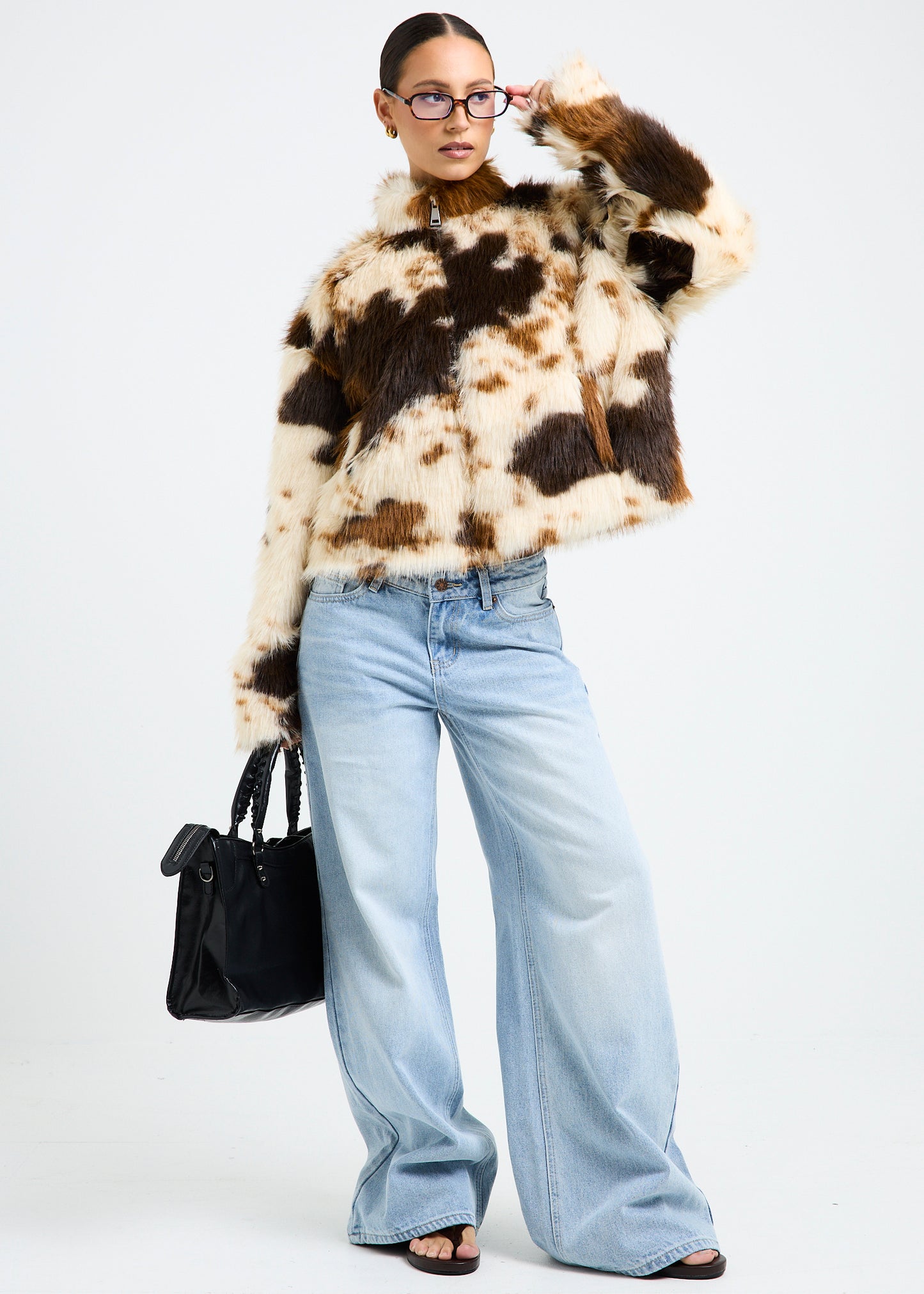 Highland Cow Print Jacket