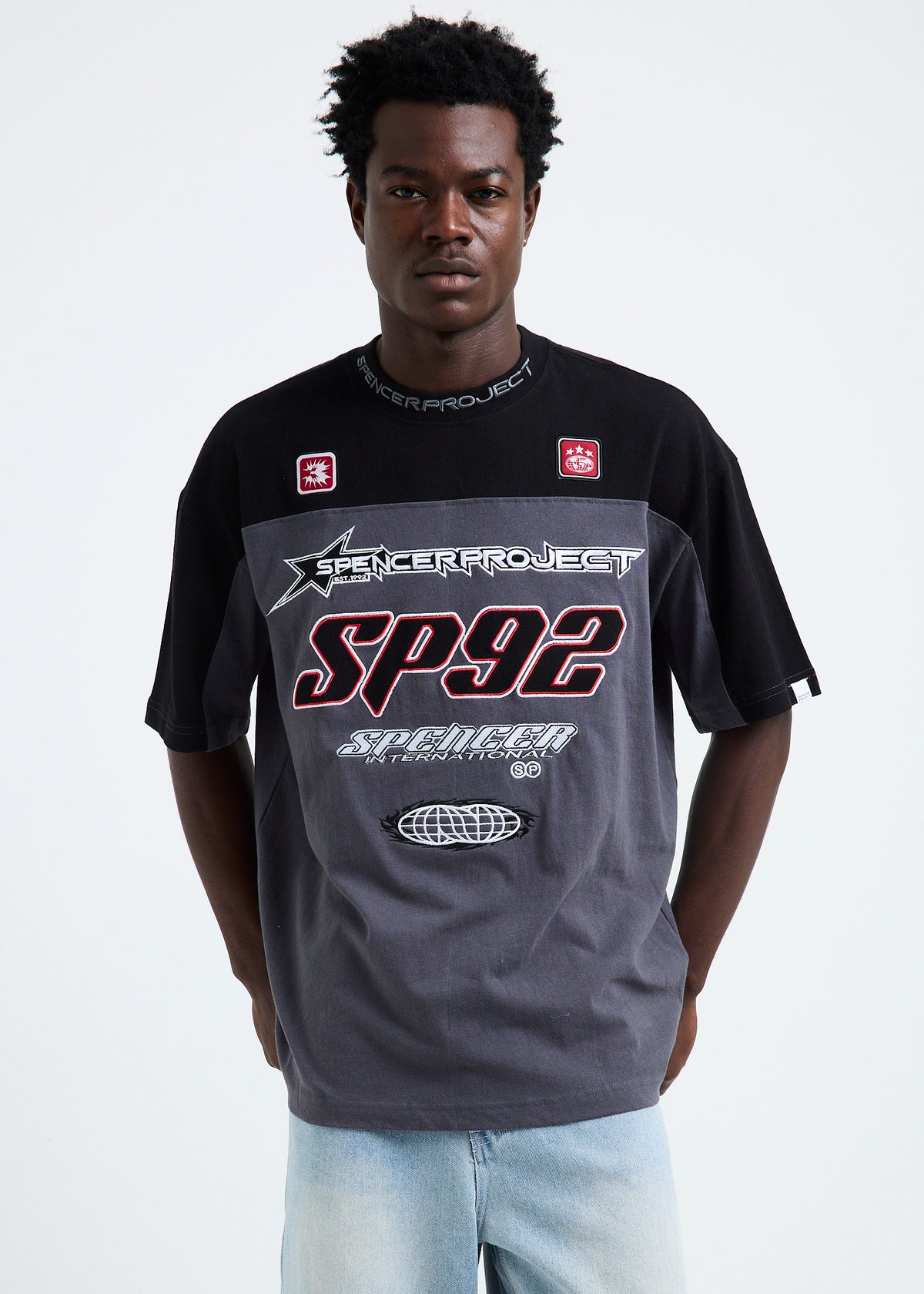 HDMI T-Shirt GREY/BLACK