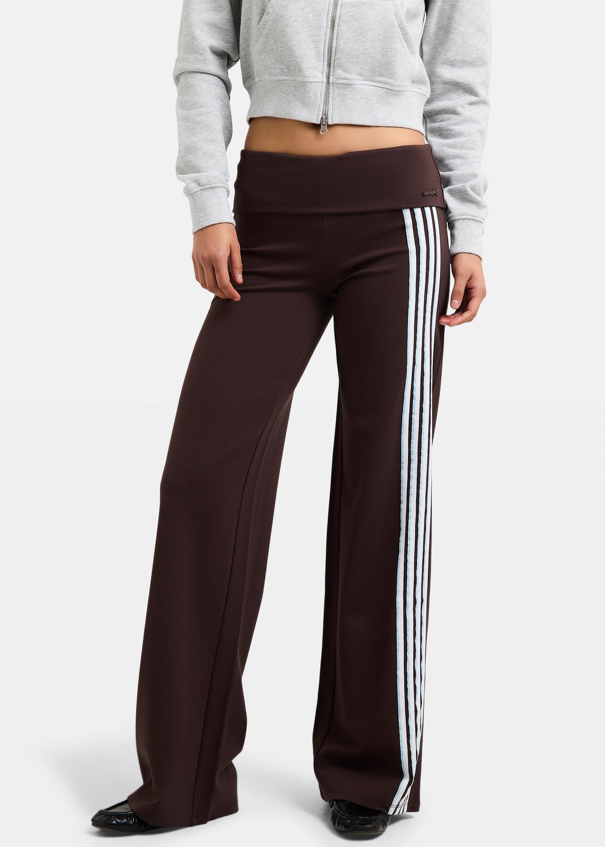 Johanna Fold Over Leggings CHOCOLATE