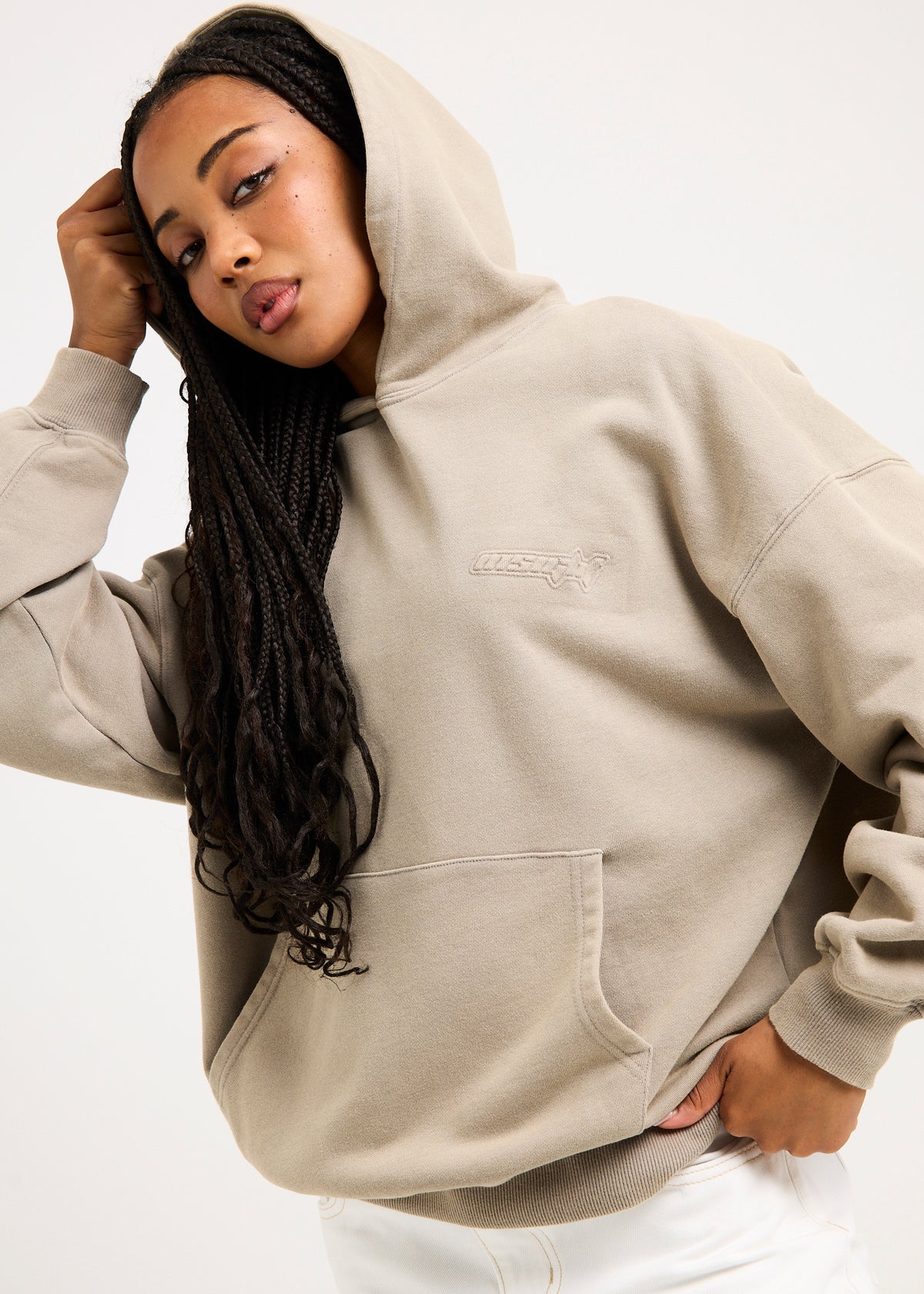 Ghost Fleece Hoody DUNE
