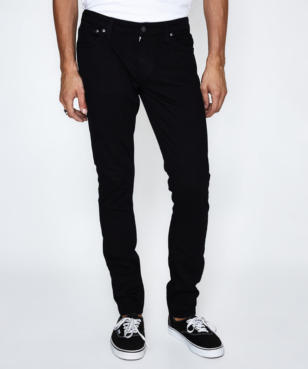Skinny Denim Jeans Organic BLACK BLACK