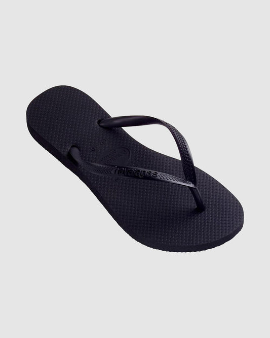 Slim Basic Thongs Black BLACK