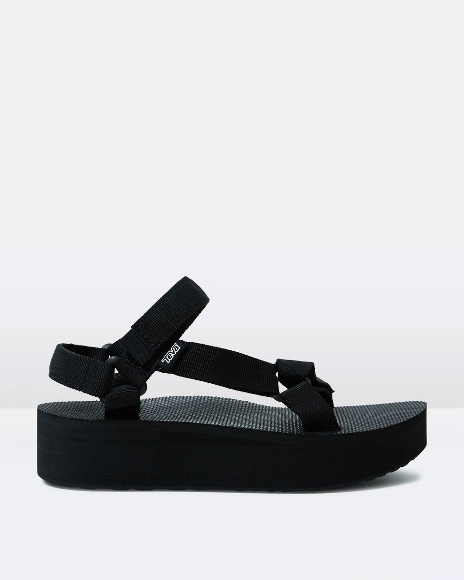 W Flatform Universal Sandals BLACK