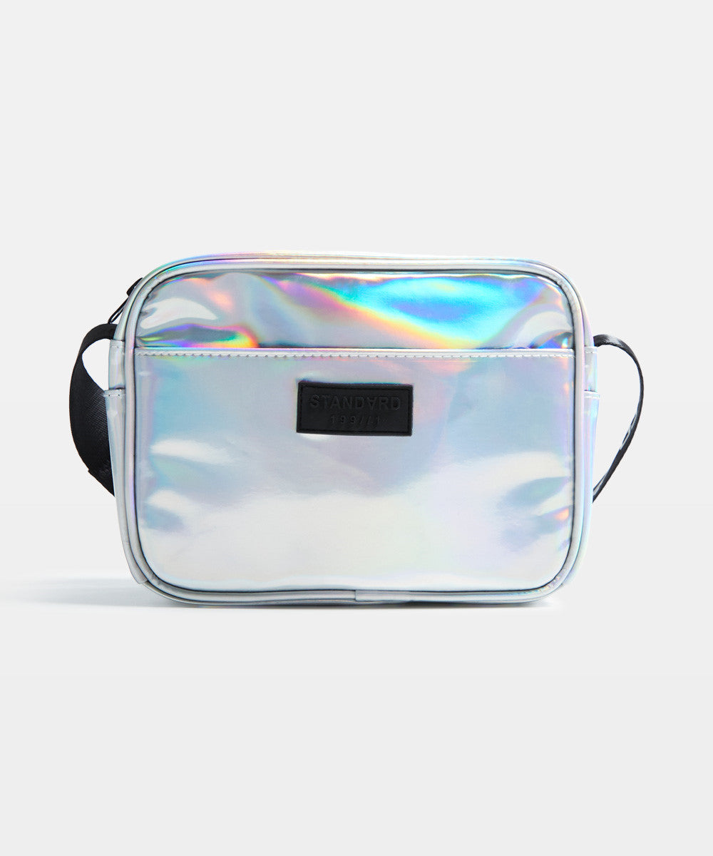 Holographic Side Bag Black BLACK