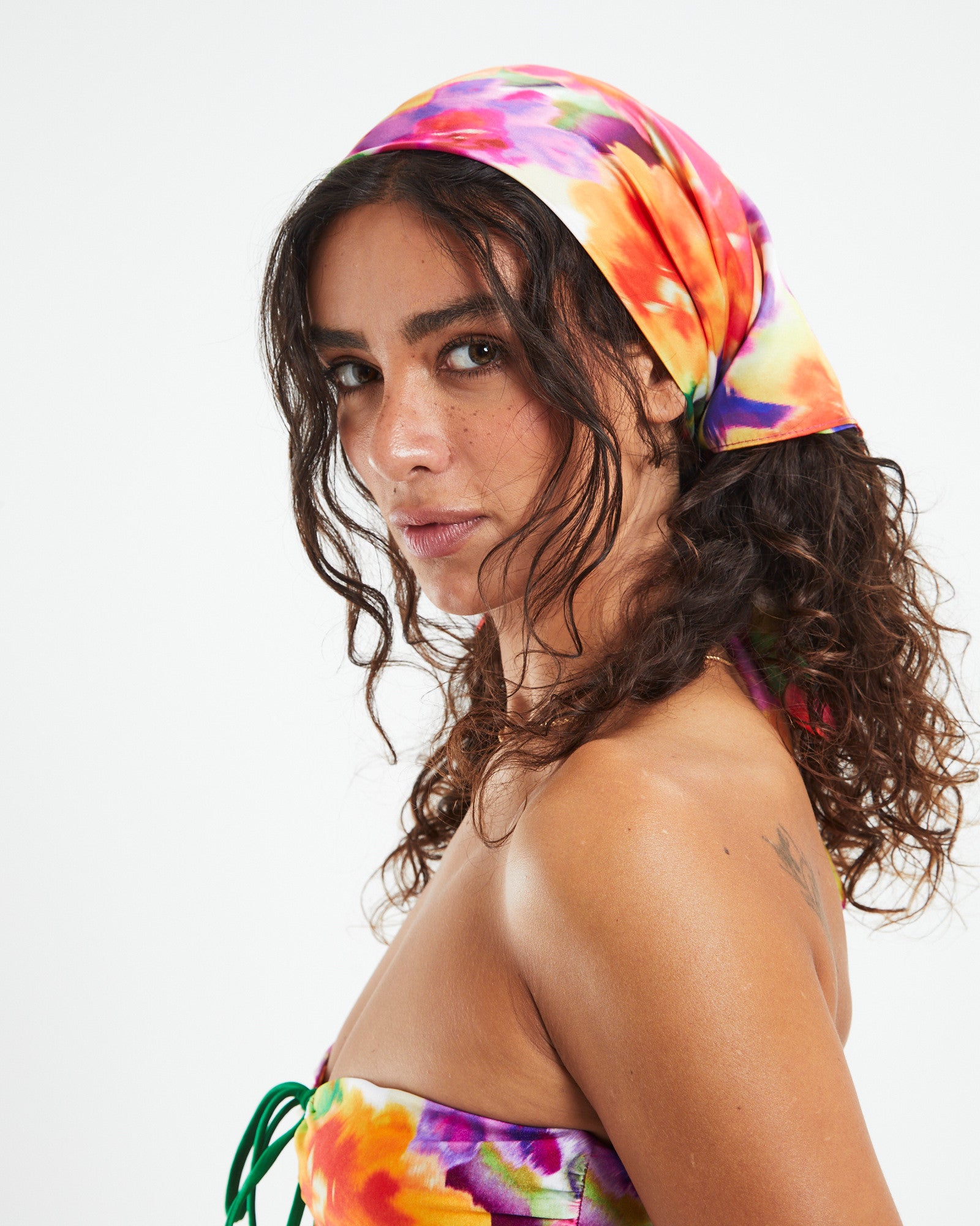 Katrina Tropical Scarf Assorted MULTI CO
