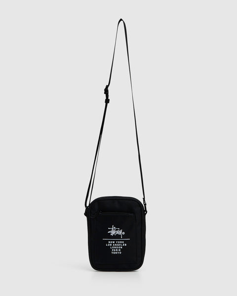 City Stack Messenger Bag Black – General Pants Co.