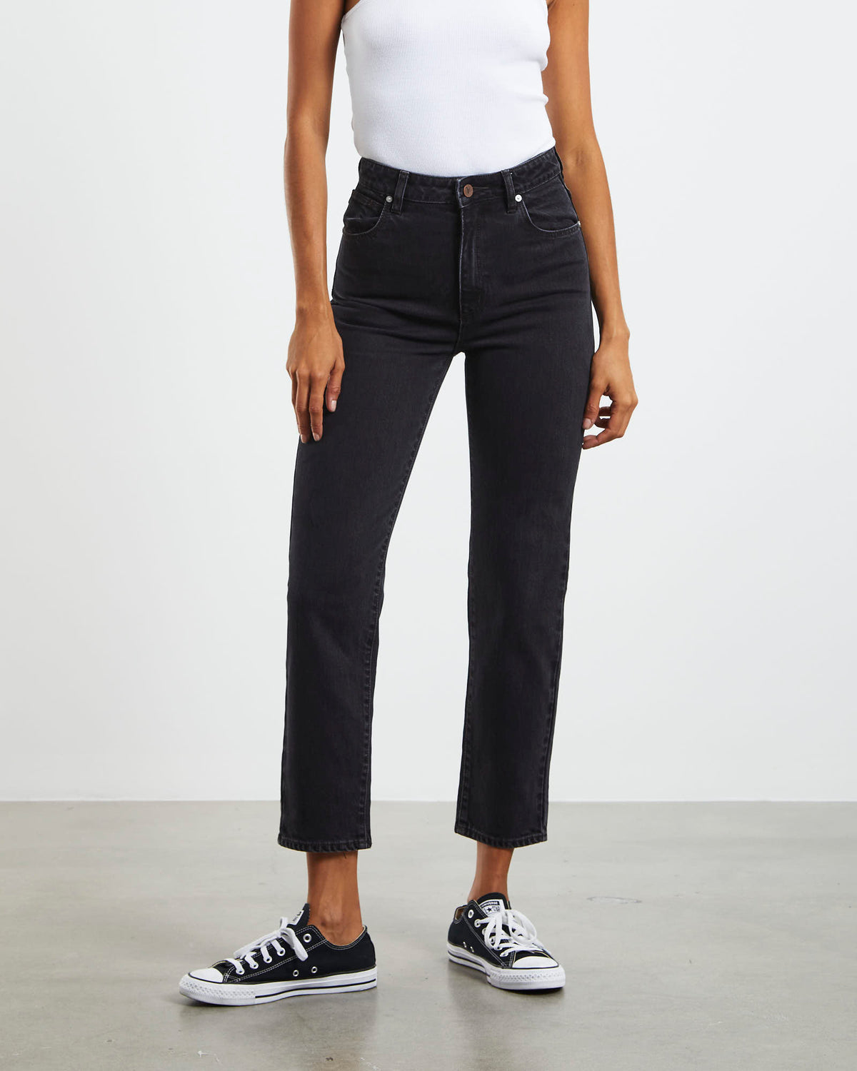 94 High Slim Jeans Black Box BLACK