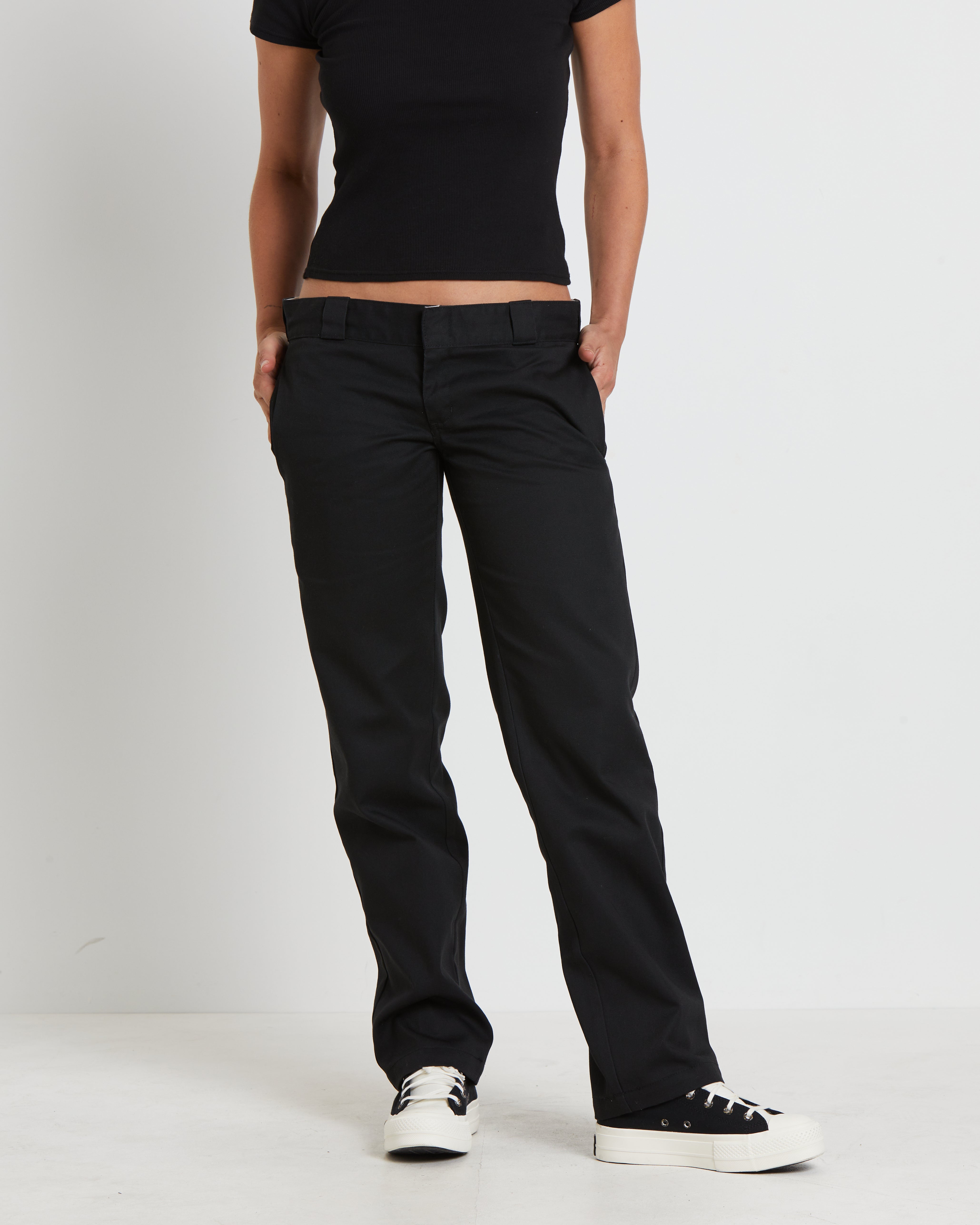 Low Riding Sweats 875 Washed Low Rider Pants in Black – General Pants Co.