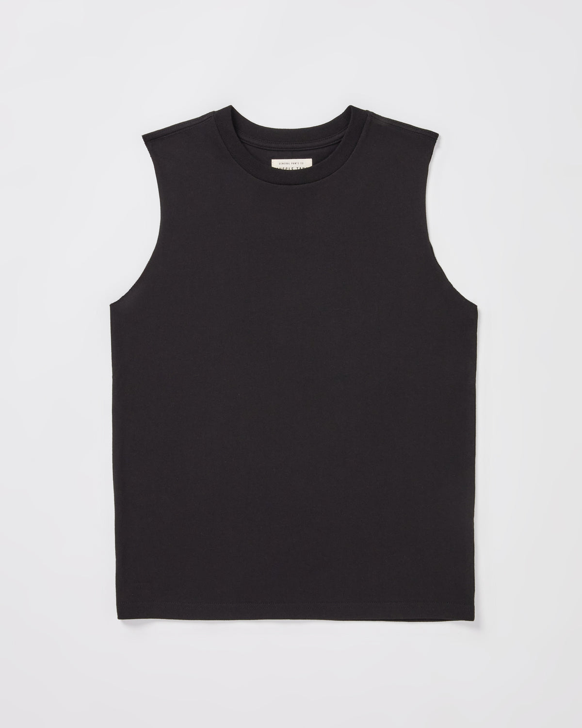 Teen Boys Muscle Tank in Black BLACK