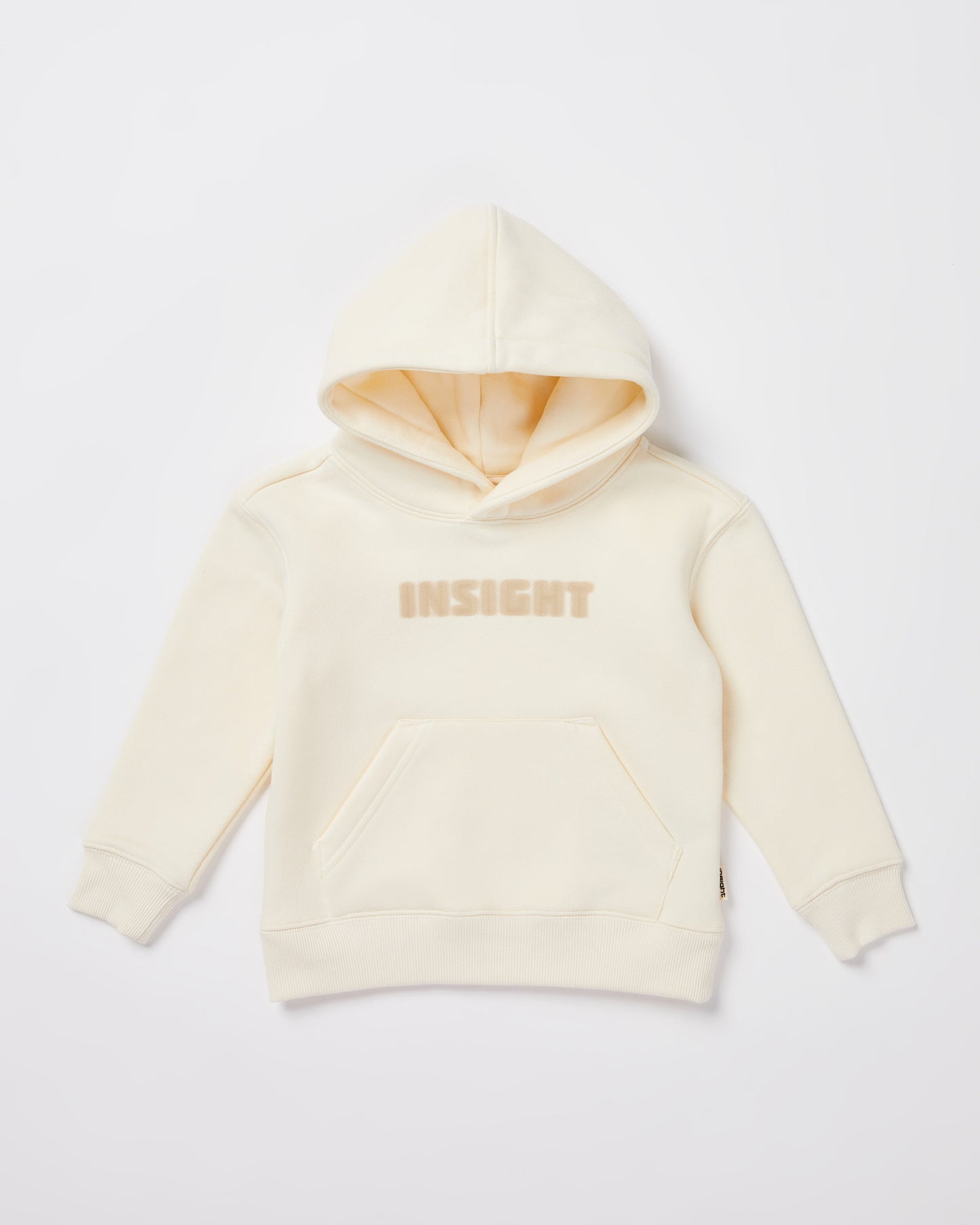 Girls Oversized Hoodie in Clay