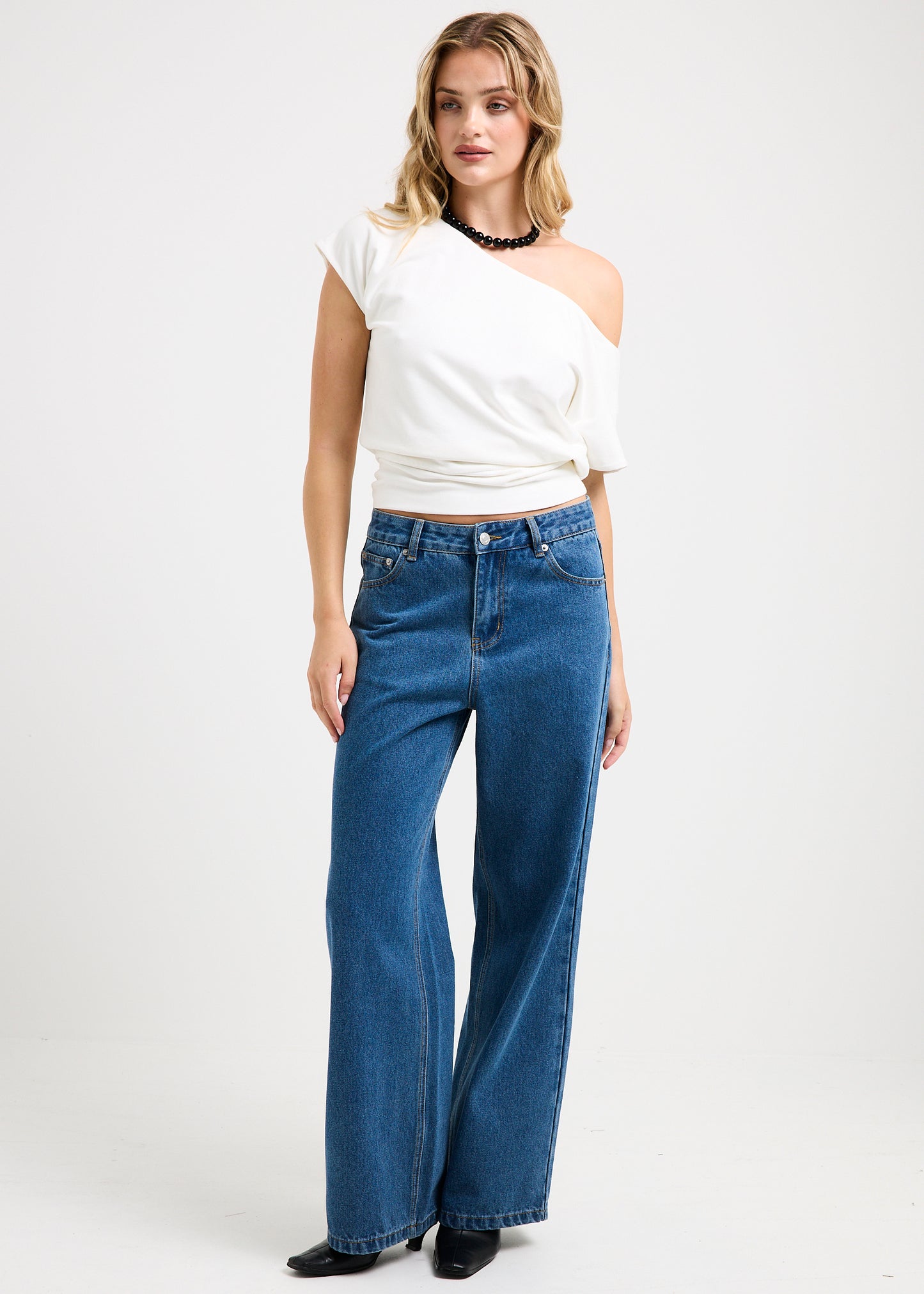 Misty High & Wide Denim Jeans
