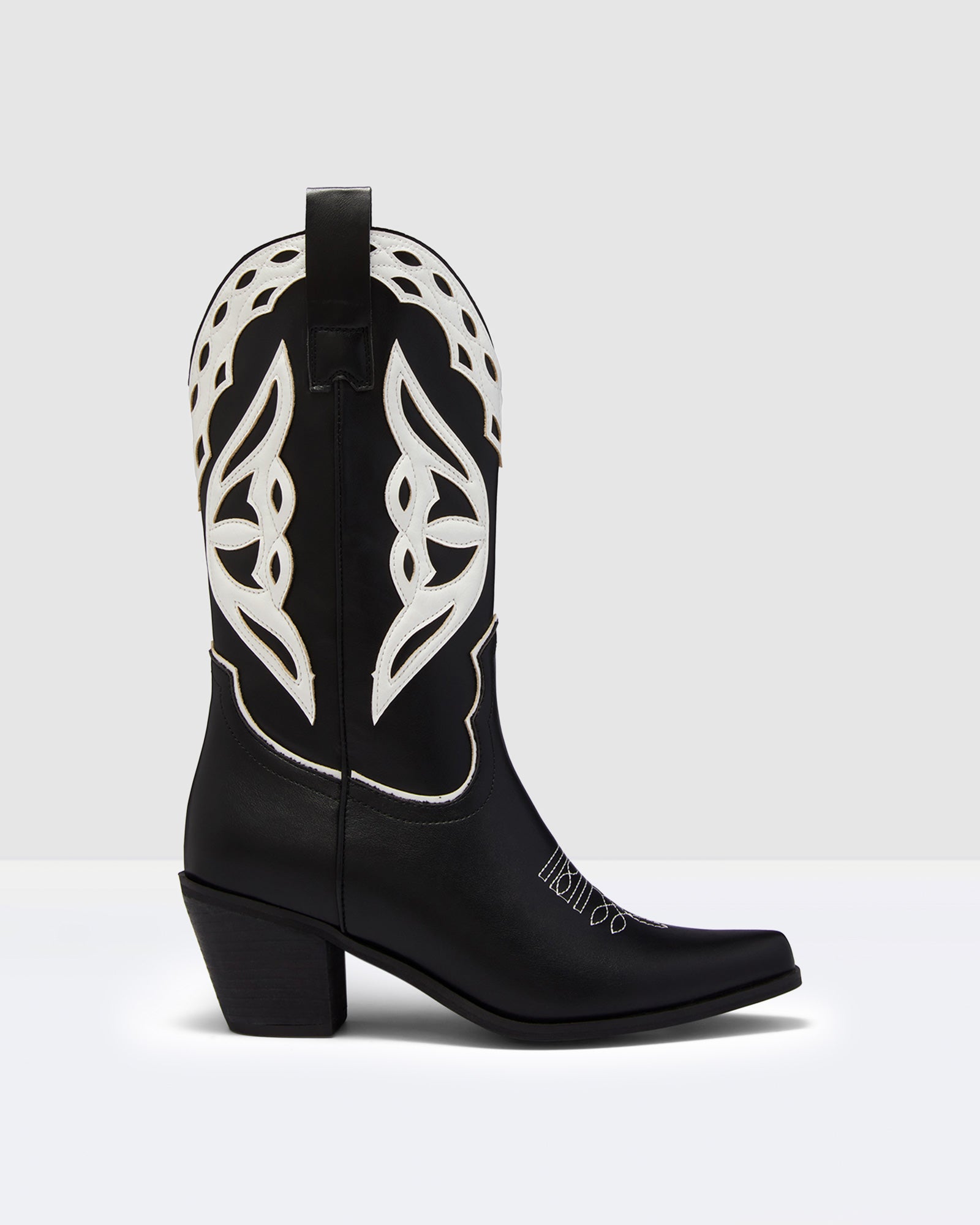Chicago Boots Black/White BLACK/WHITE