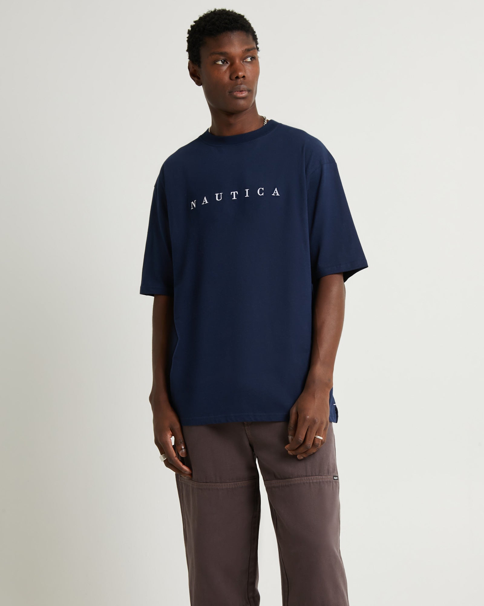 Navigate Short Sleeve T-Shirt Navy NAVY