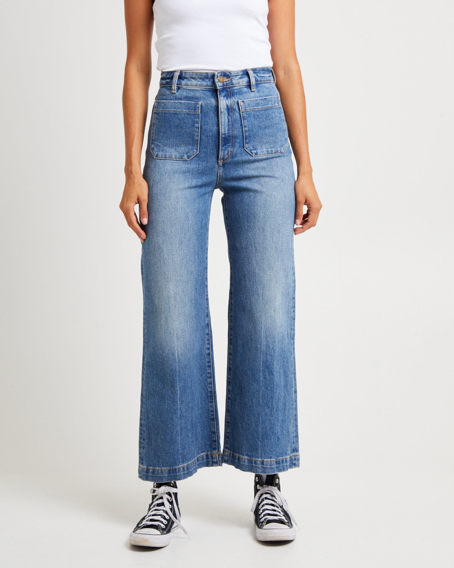 Sailor Pisces Denim Jeans Dark Vintage