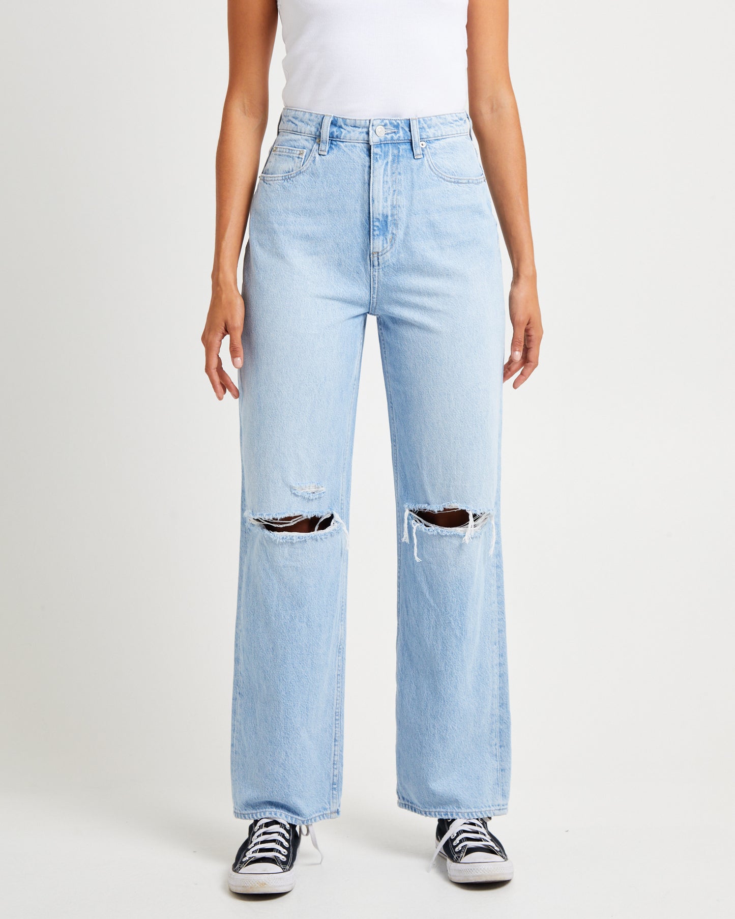 High Baggy Denim Jeans