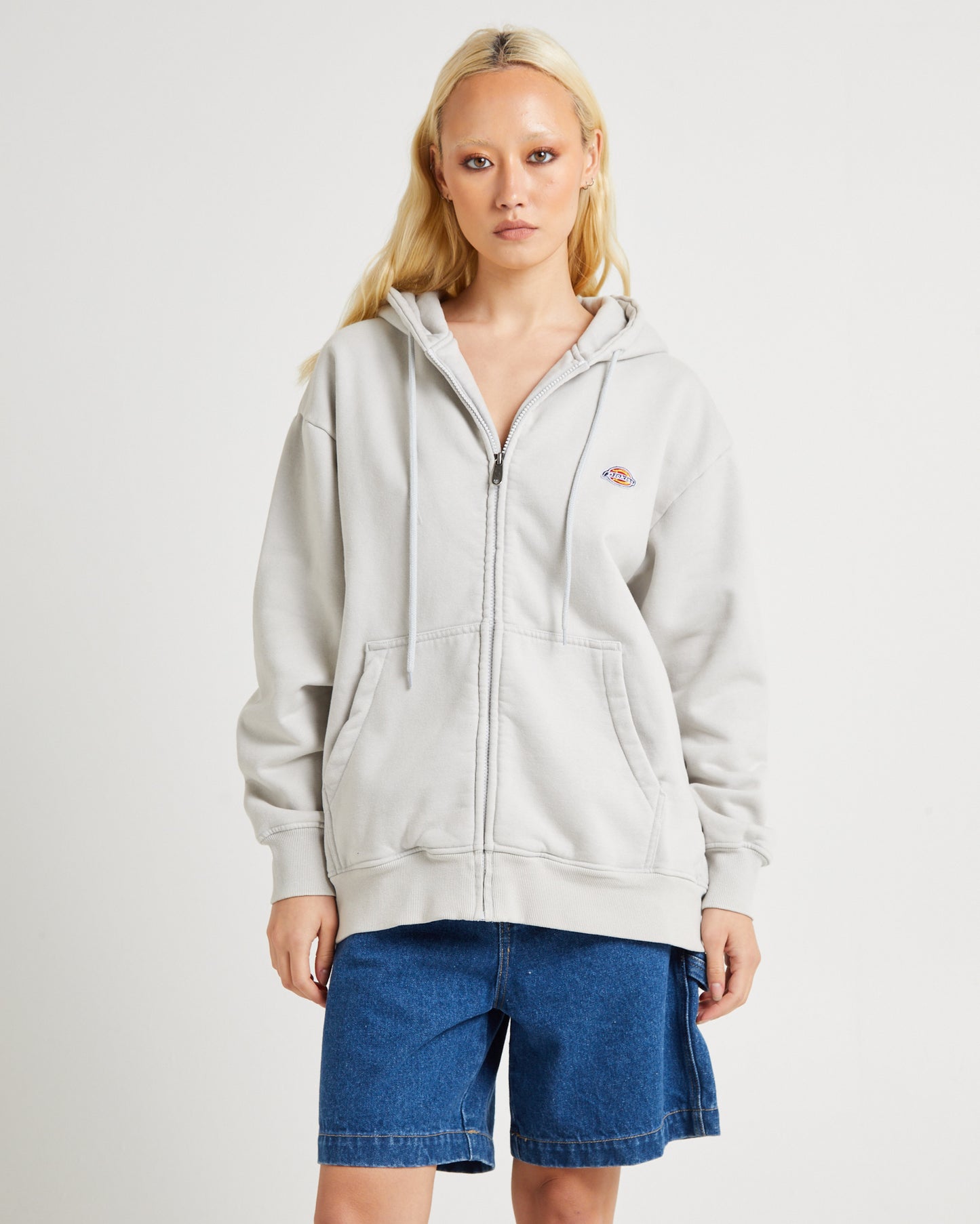 Rockwood Zip Hoodie Light Grey