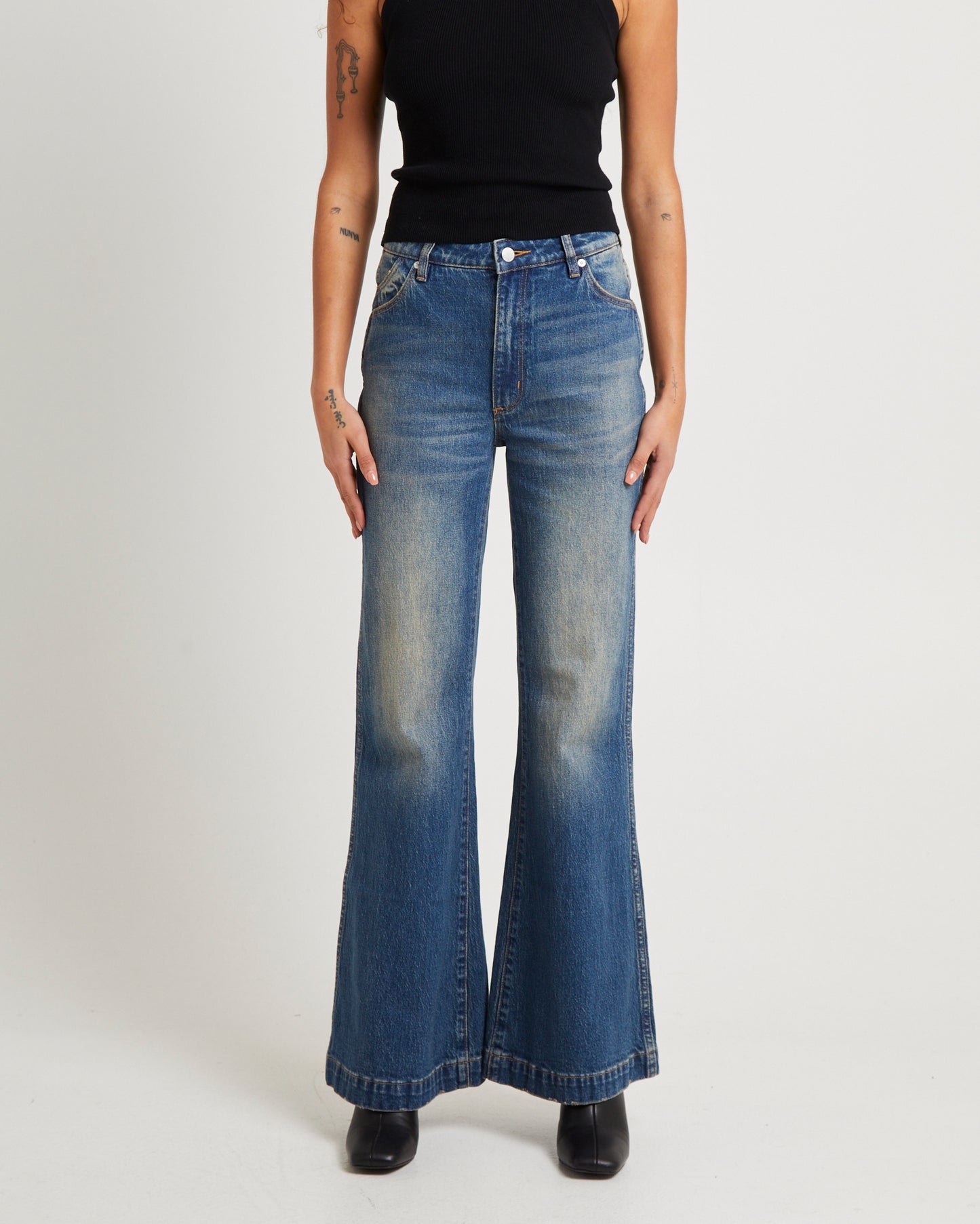 Eastcoast Flare Denim Jeans - Twilight