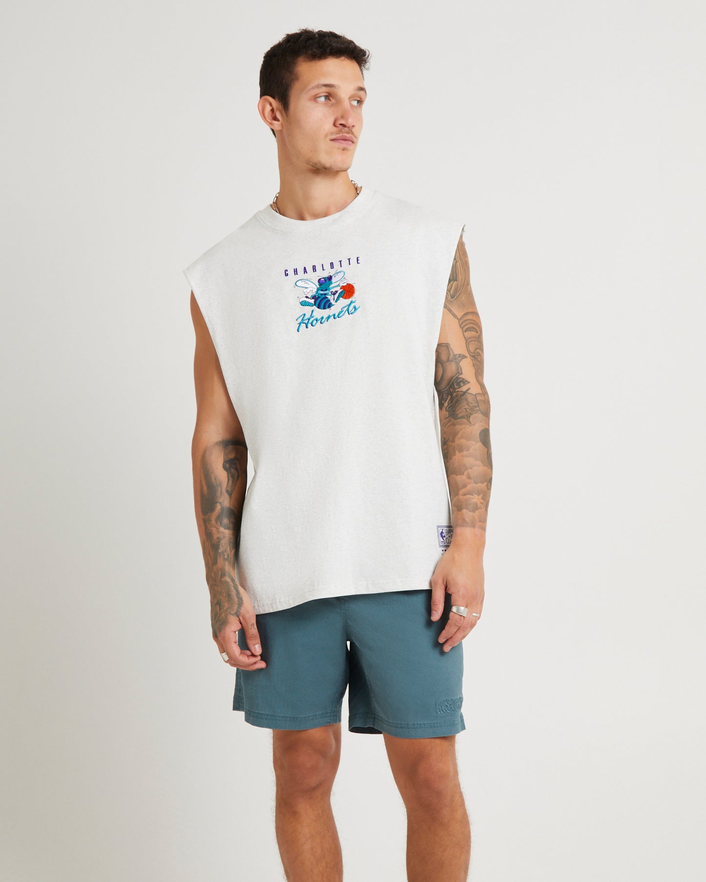 Tri Logo Muscle Hornets