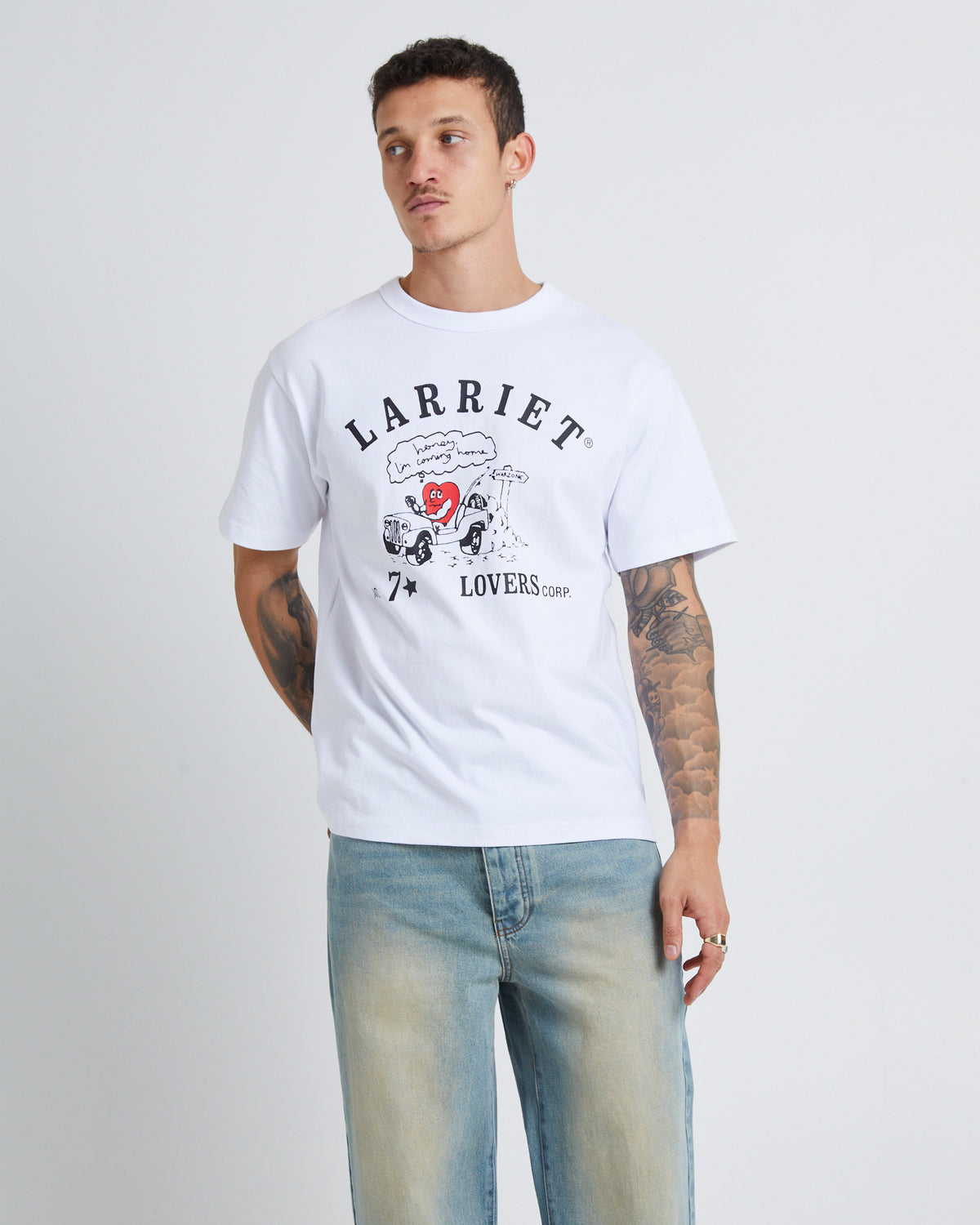 Lovers Corp T-Shirt White WHITE