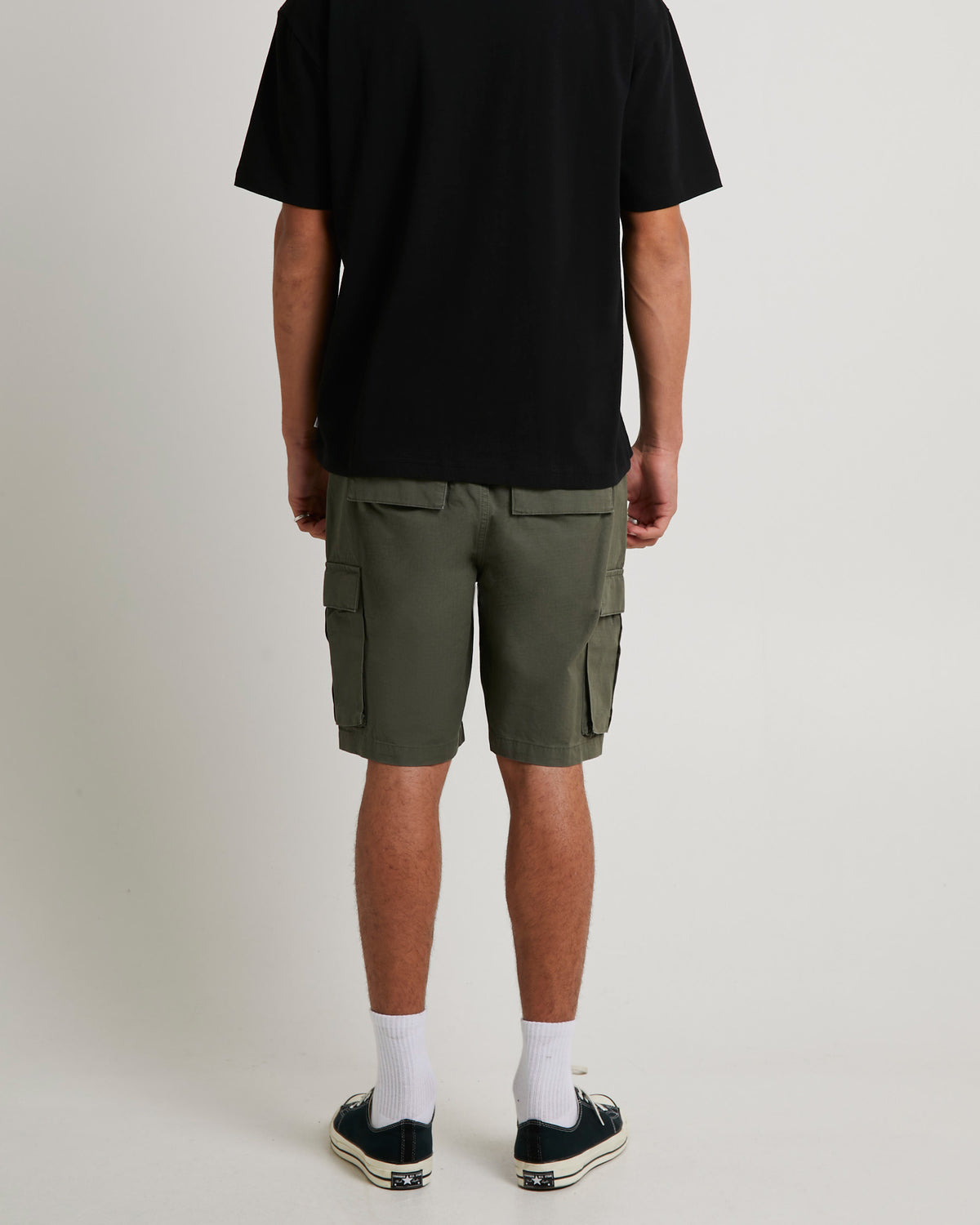 Surplus Cargo Denim Shorts