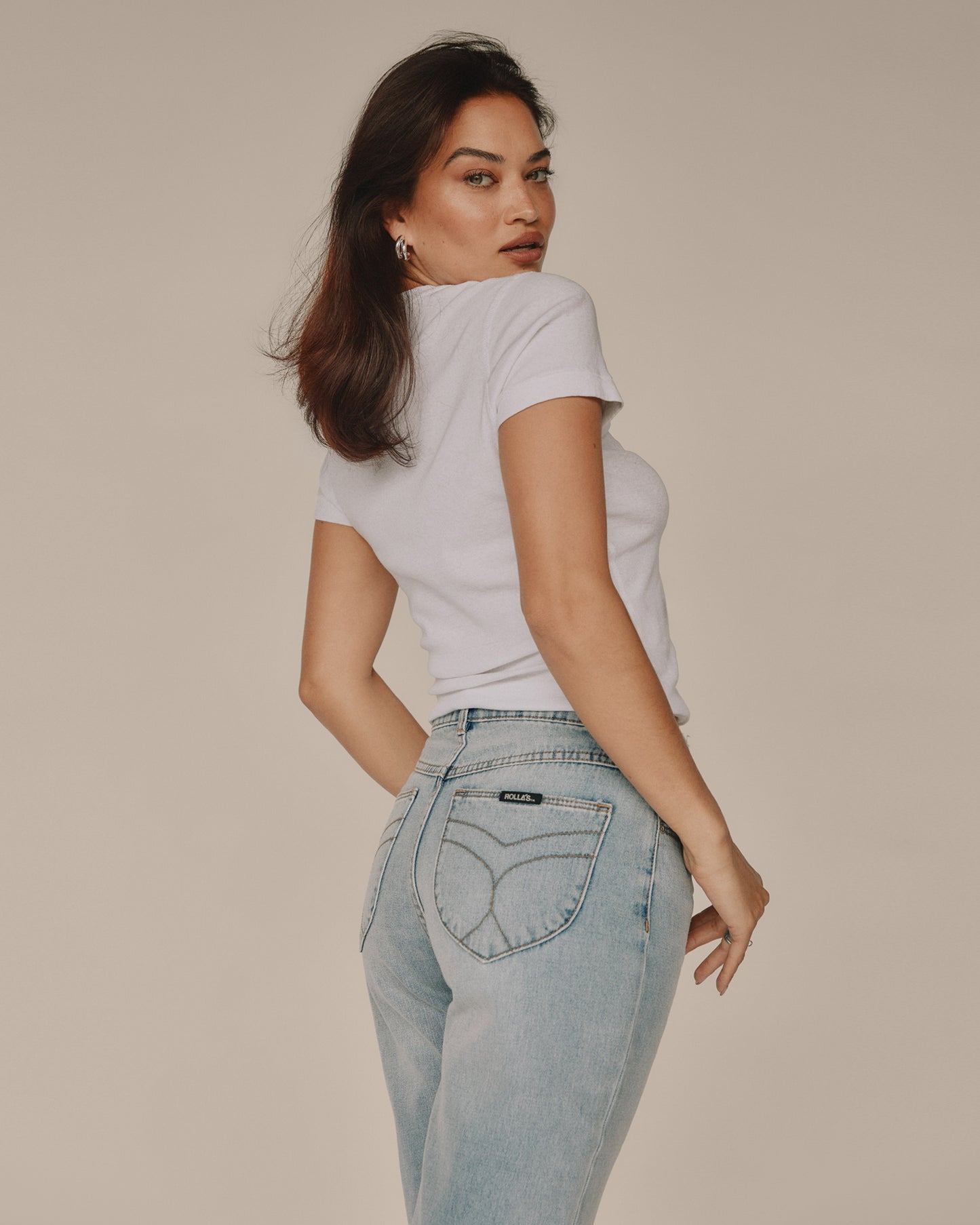 90s Relaxed Jeans Faded Blue