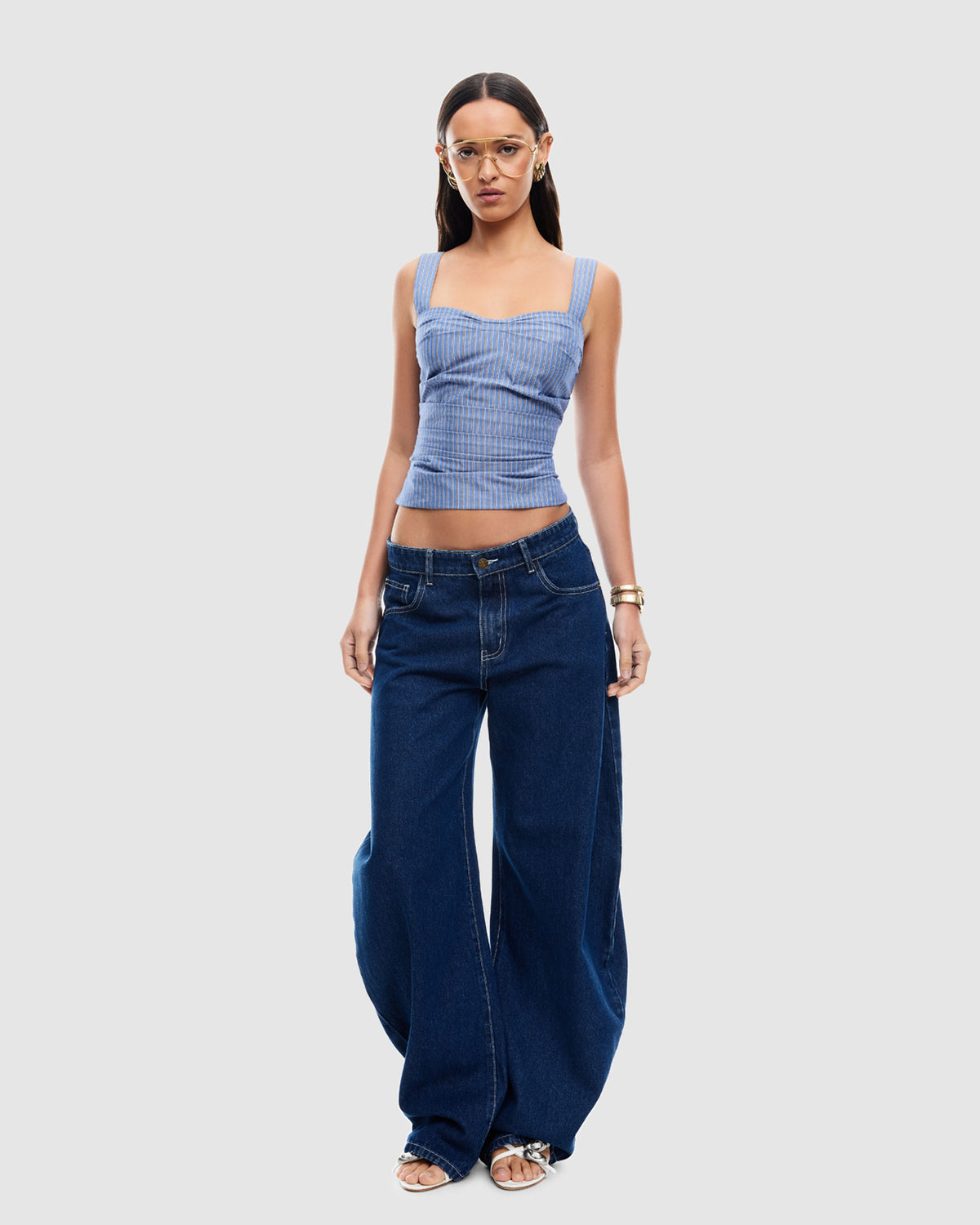 Horseshoe Denim Jeans DARK DENIM