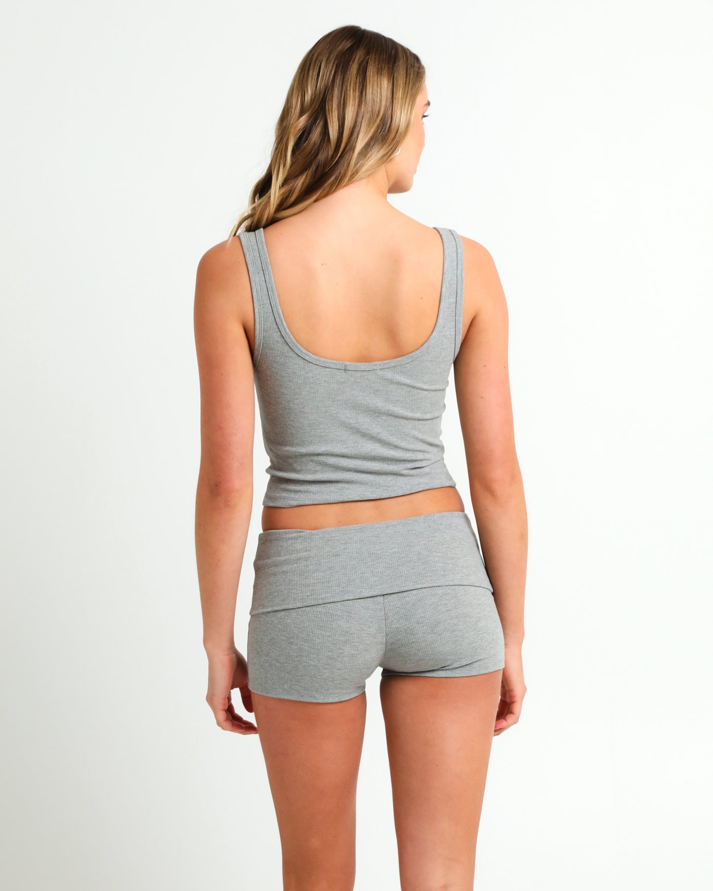 Soft Knit Button Tank