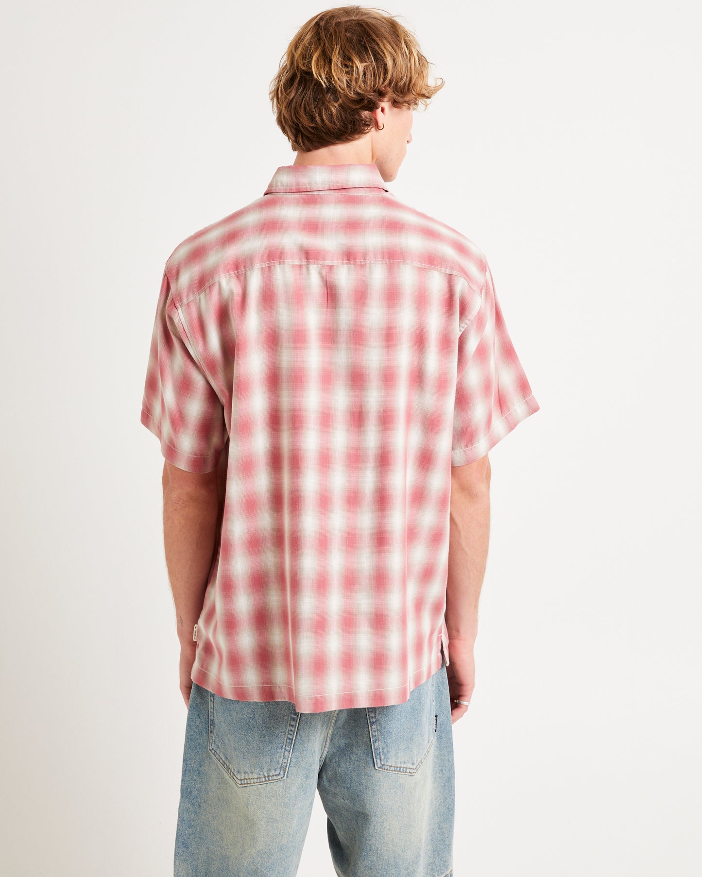 Dazed Ombre Check Short Sleeve Shirt