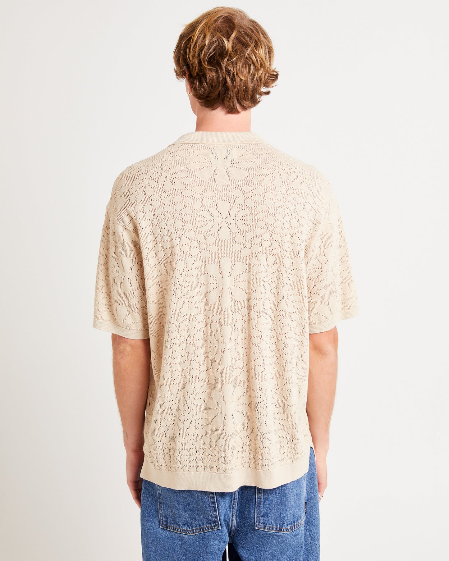 Bronson Knitted Short Sleeve Resort Shirt